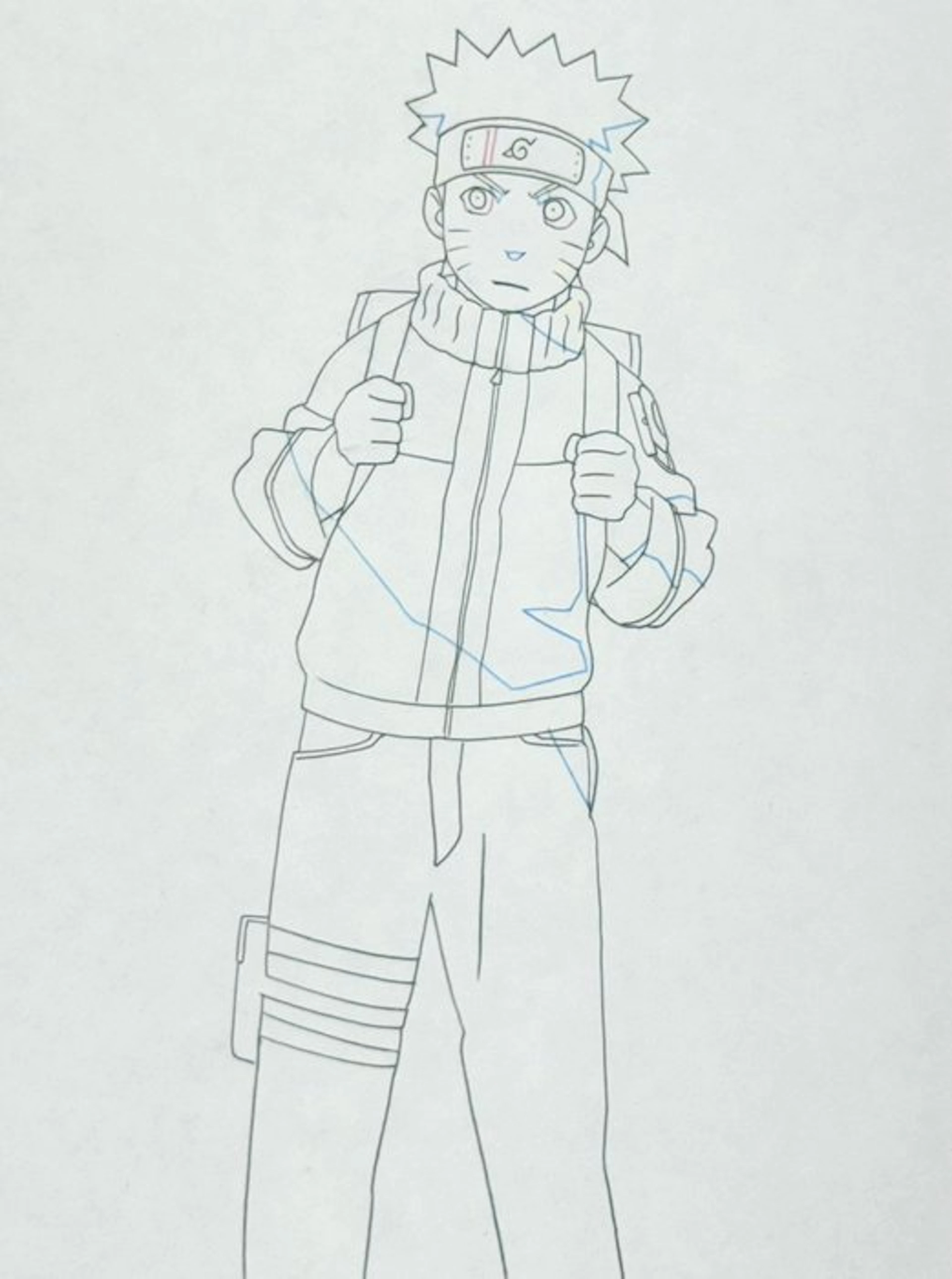 Studio Pierrot - Original Animation Drawing of Naruto - Naruto (2002/07)