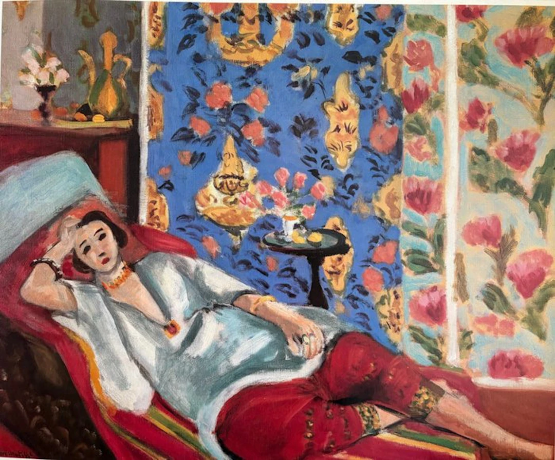 Henri Matisse (1869-1954) - Odalisque à la culotte rouge