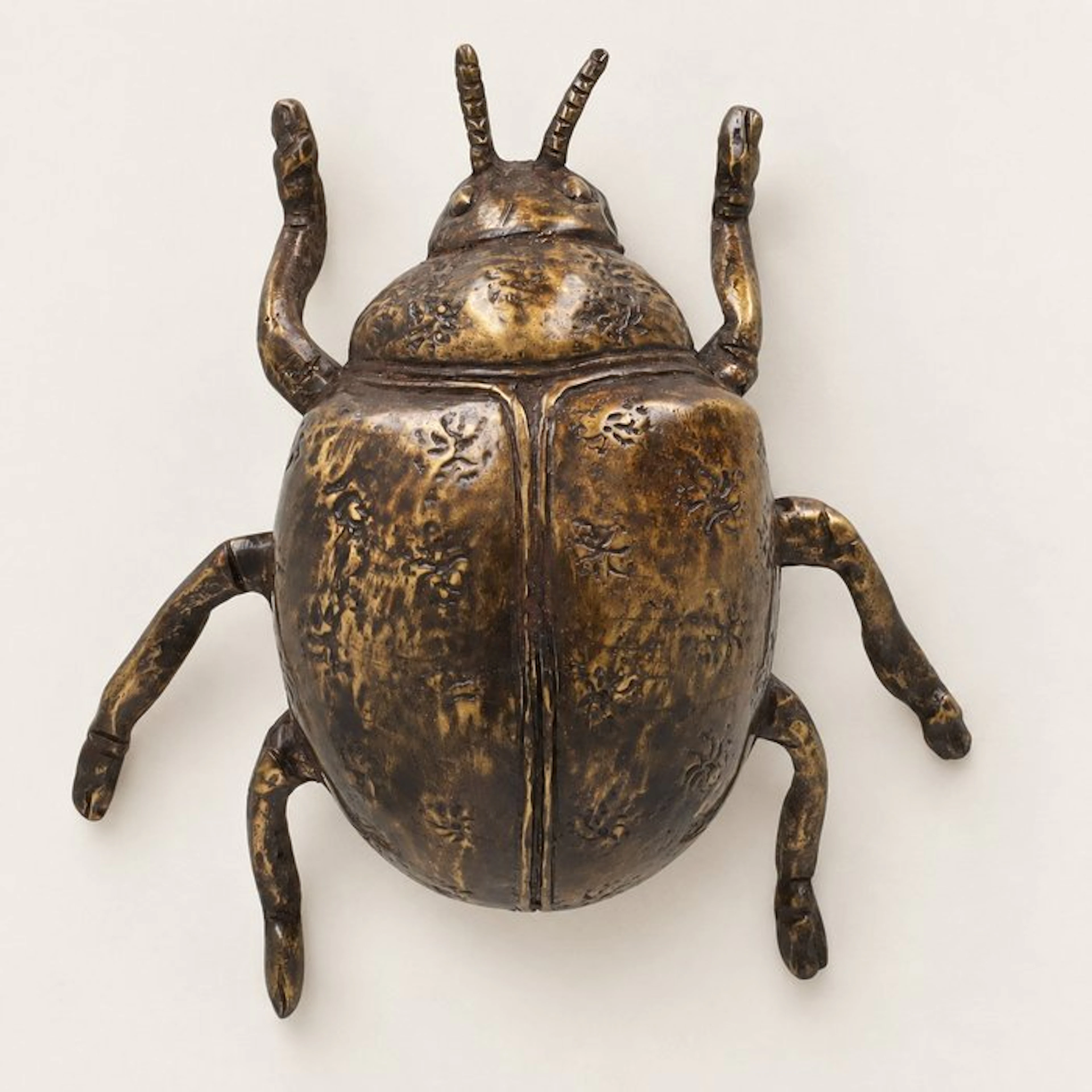 Figurine - Bronzen kever - Bronze