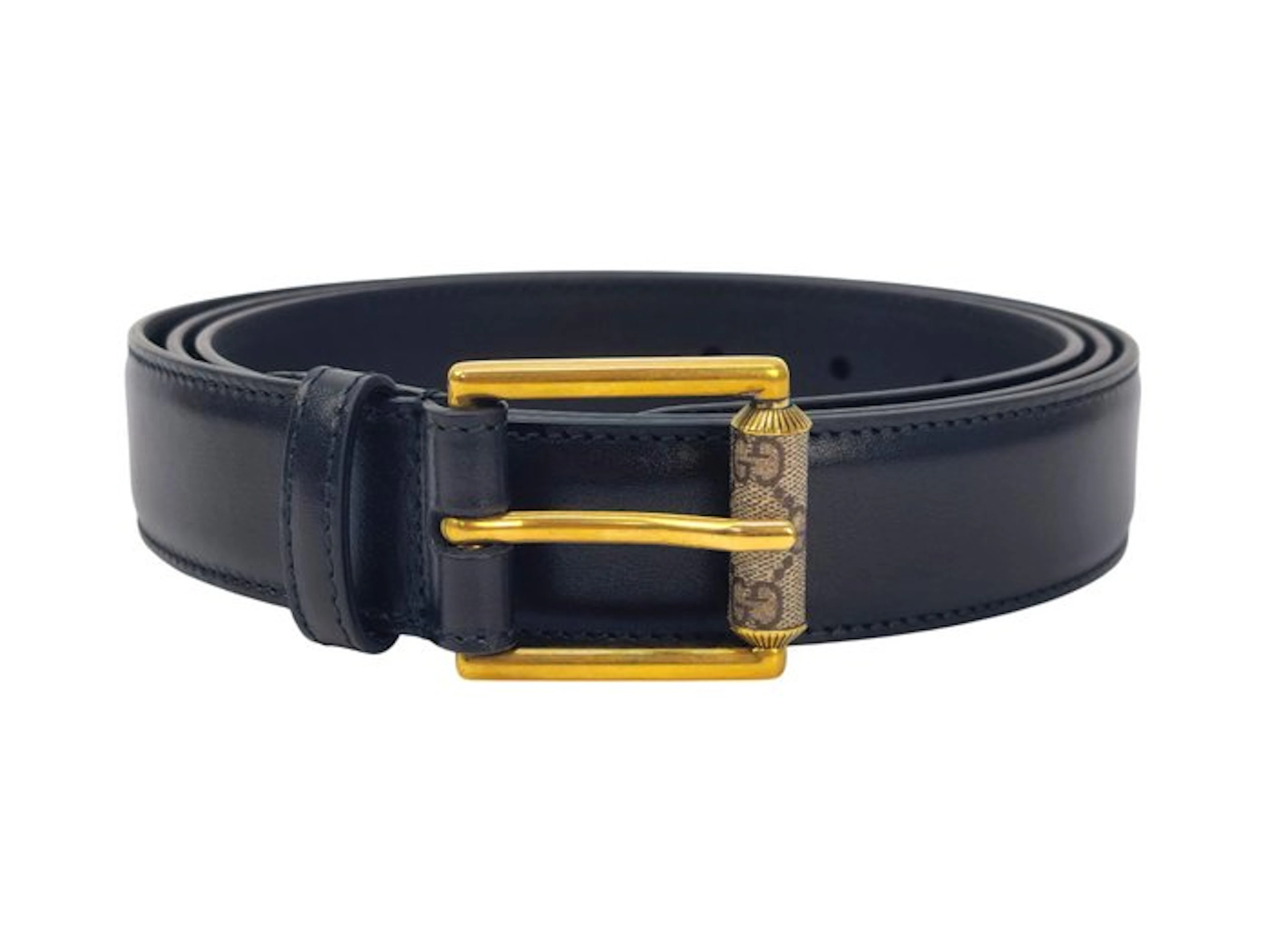 Gucci - Cintura classica fibbia squadrata - Belt