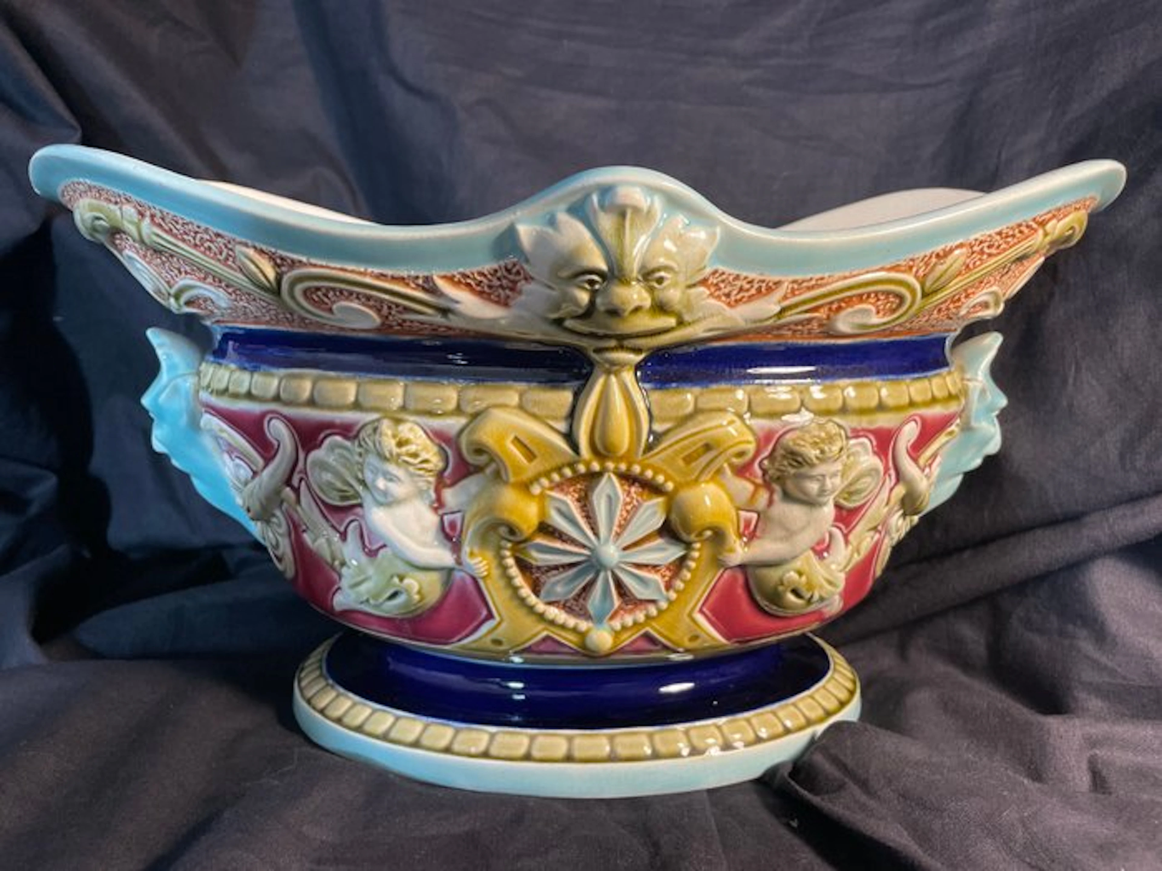 Gustave BRYUN - Fives-Lille - Jardinière - Large planter...