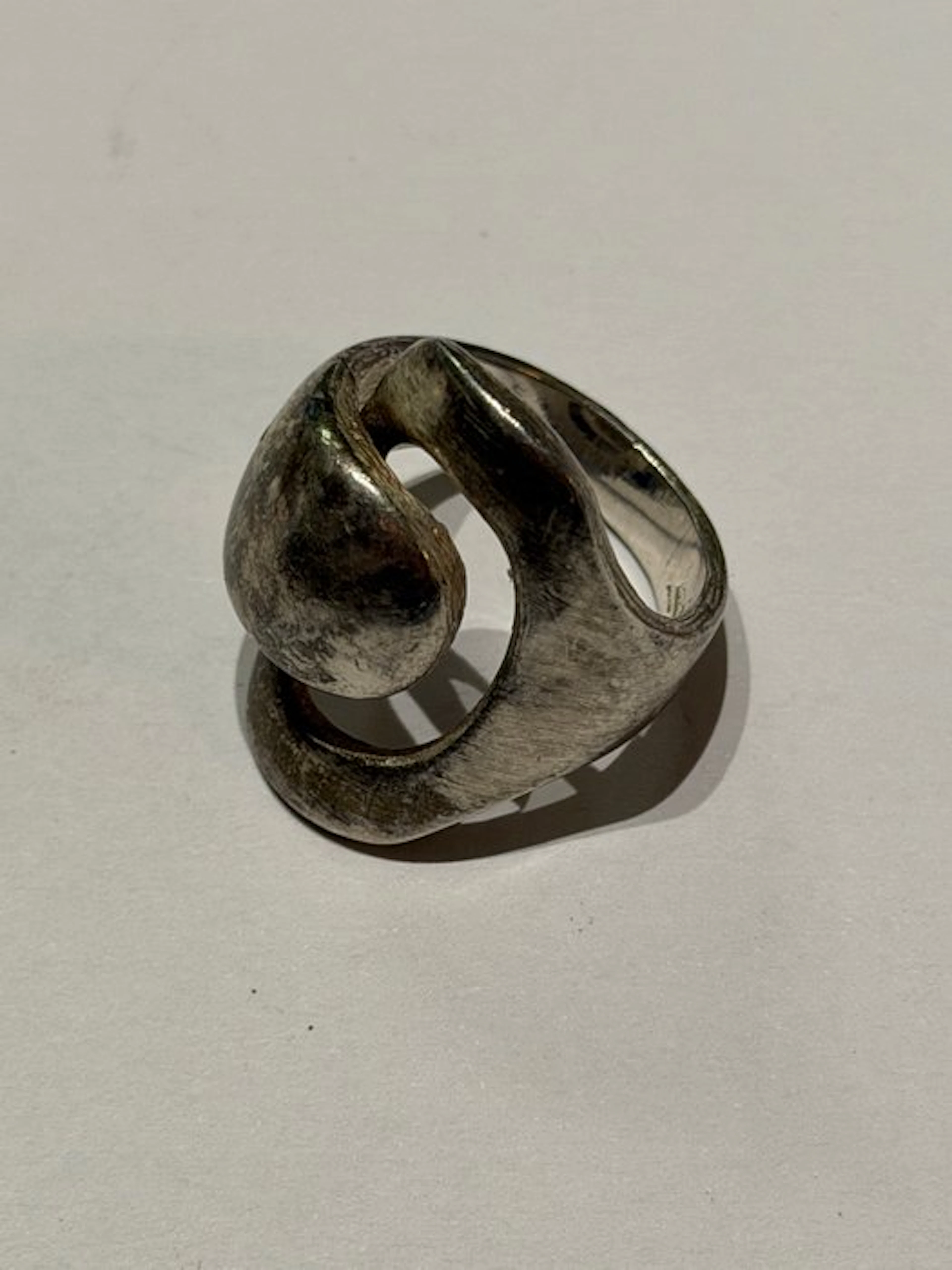 No reserve price - Ring Silver - Special silver ring