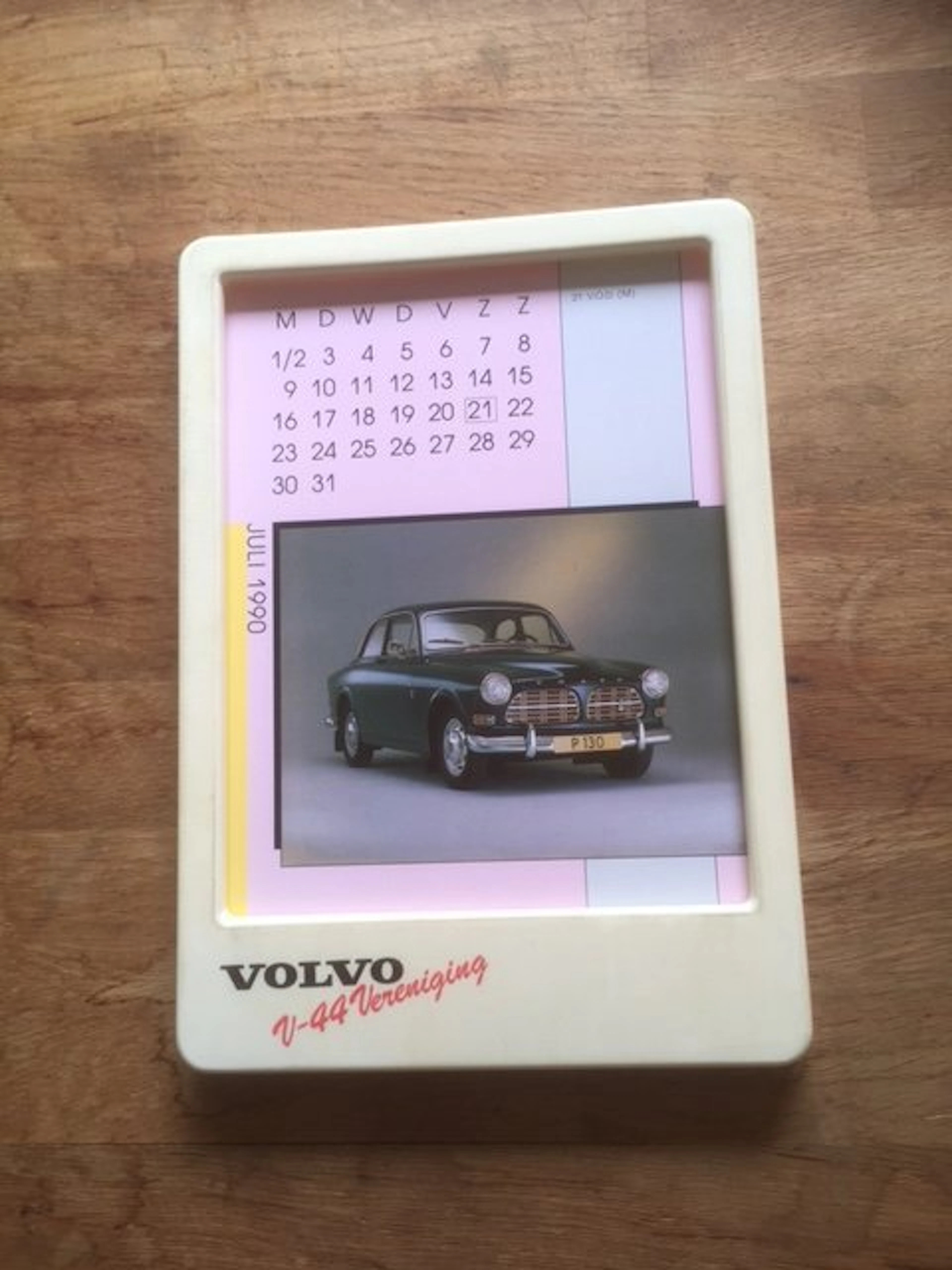 Calendar - Volvo - V-44 Vereniging kalender - 1990