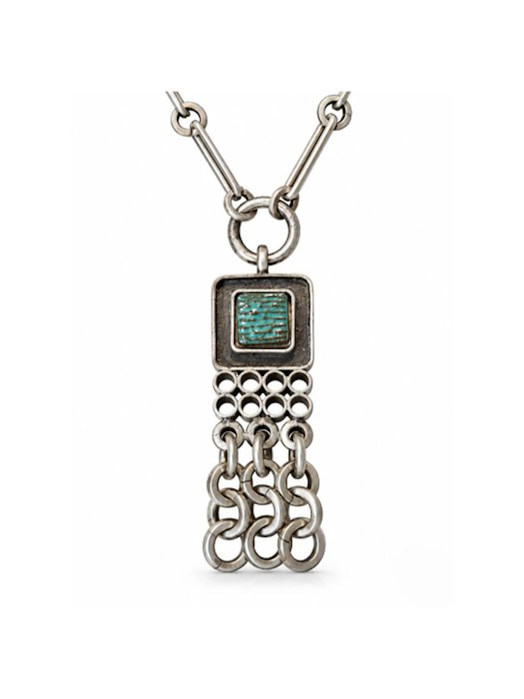 Pewter - Lysgards Design - Necklace with pendant