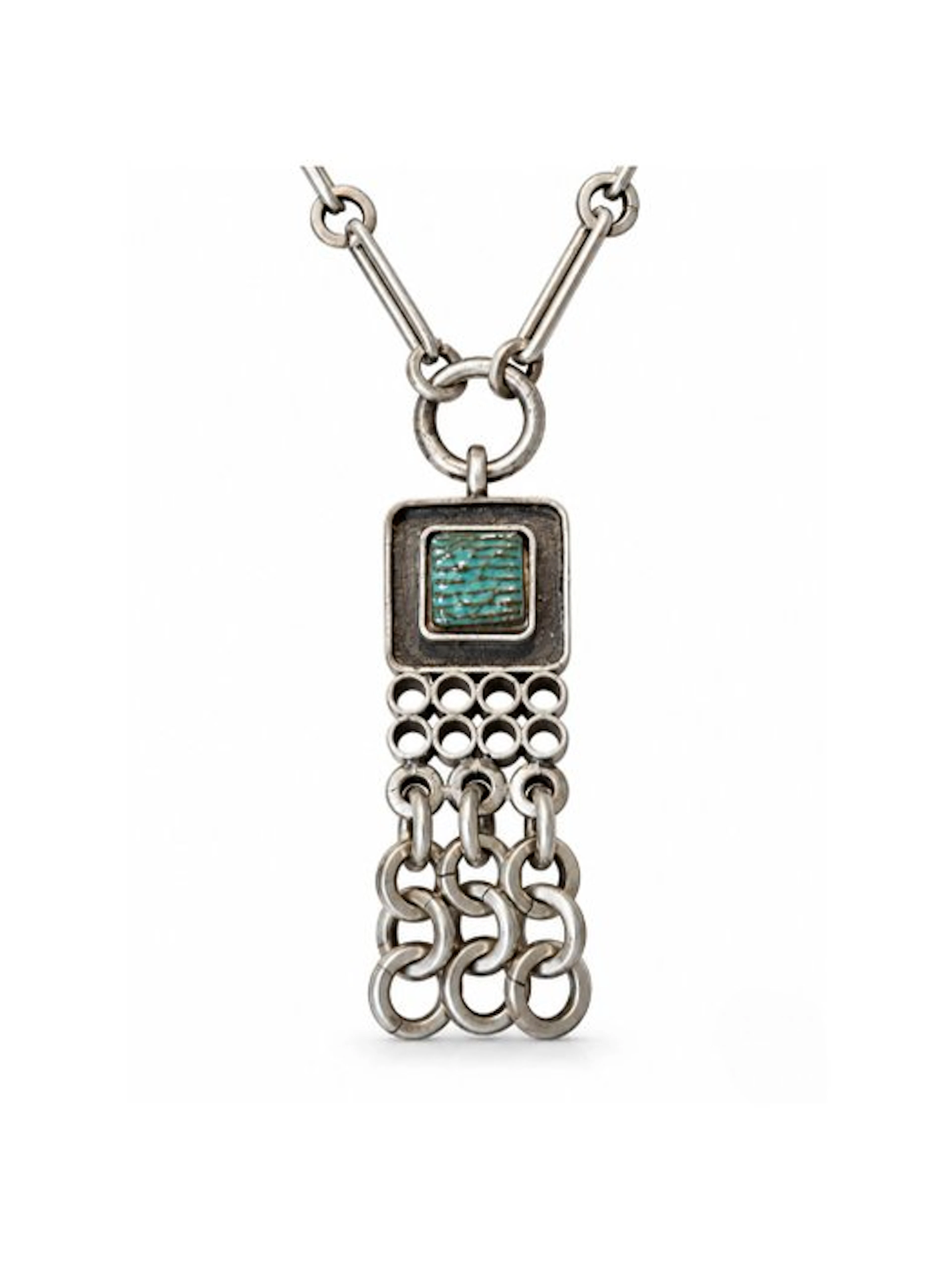 Pewter - Lysgards Design - Necklace with pendant