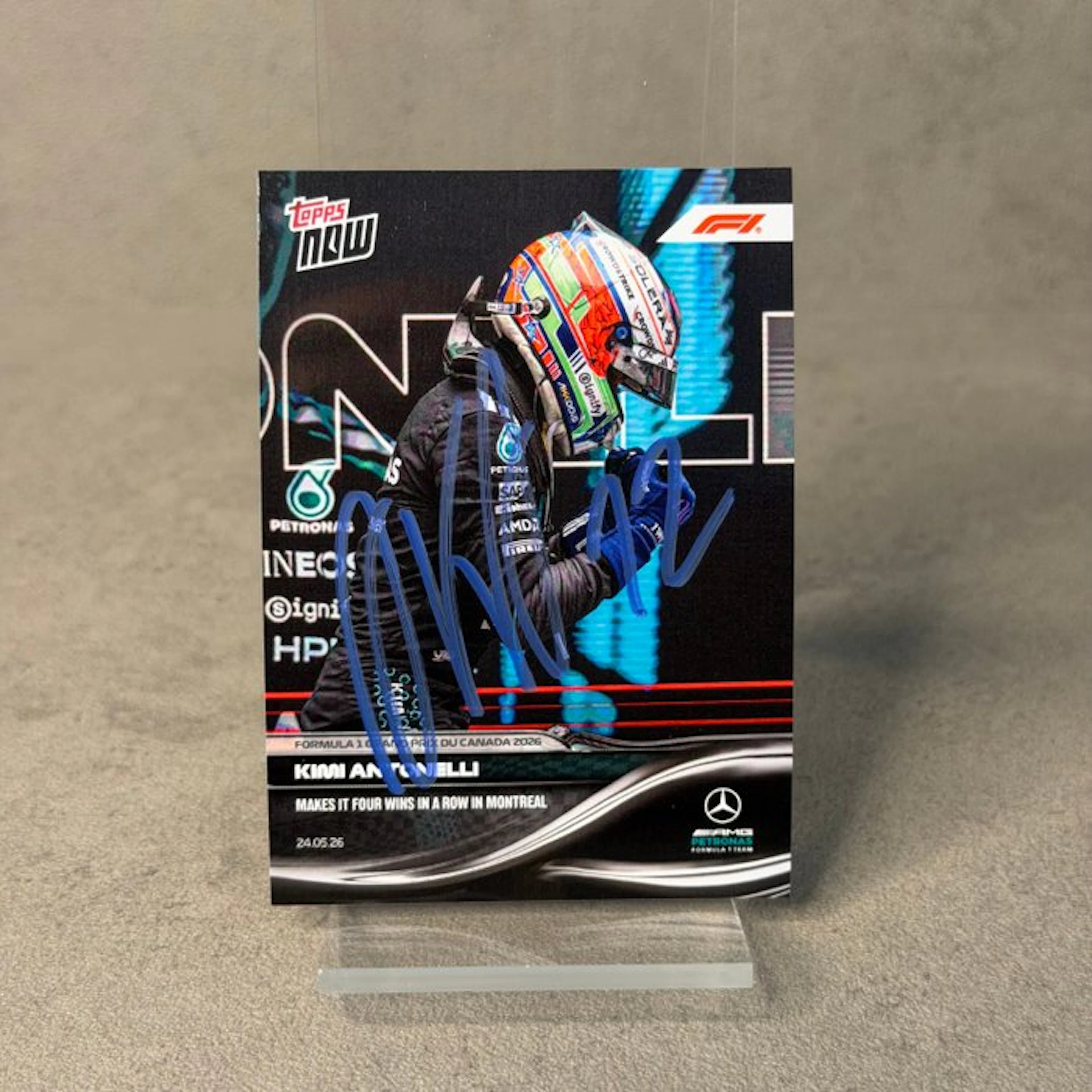Mercedes - Topps Now - Canada GP 2026 4th consecutive...