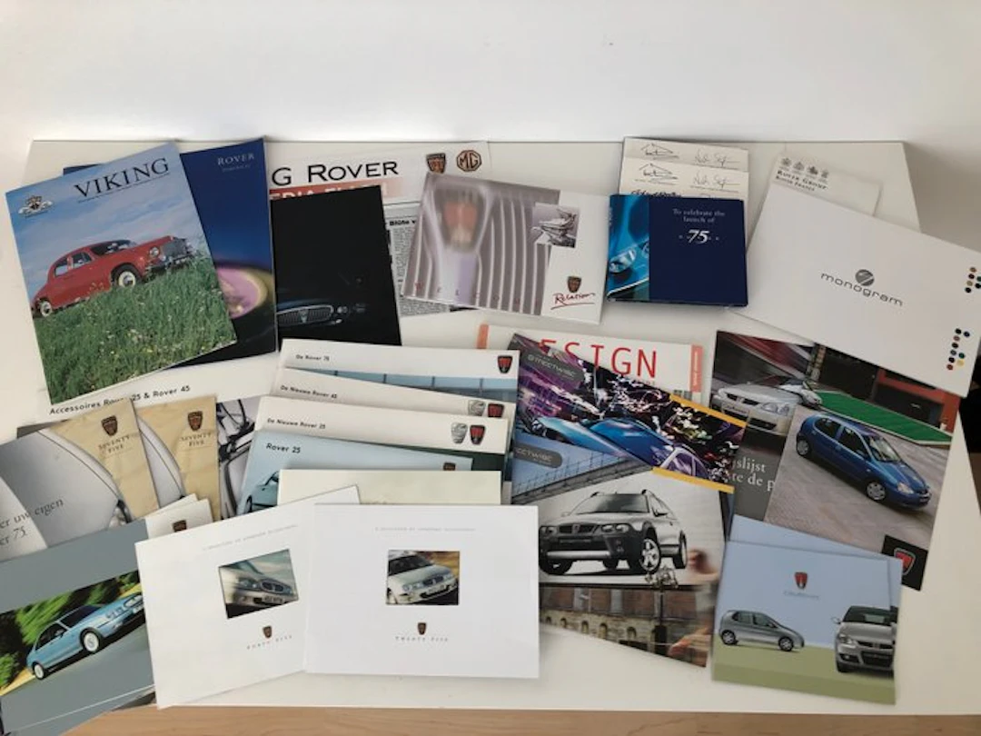 Brochure - Rover - City Rover - 25 - 45 - 75 - Streetwise - 2000