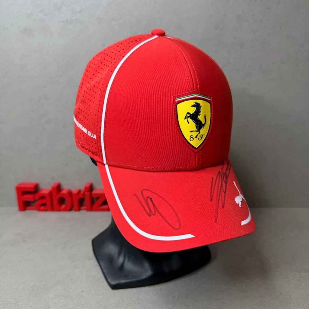 Ferrari - Exclusive Pro Athlete - Not For Sale Cap Signed...