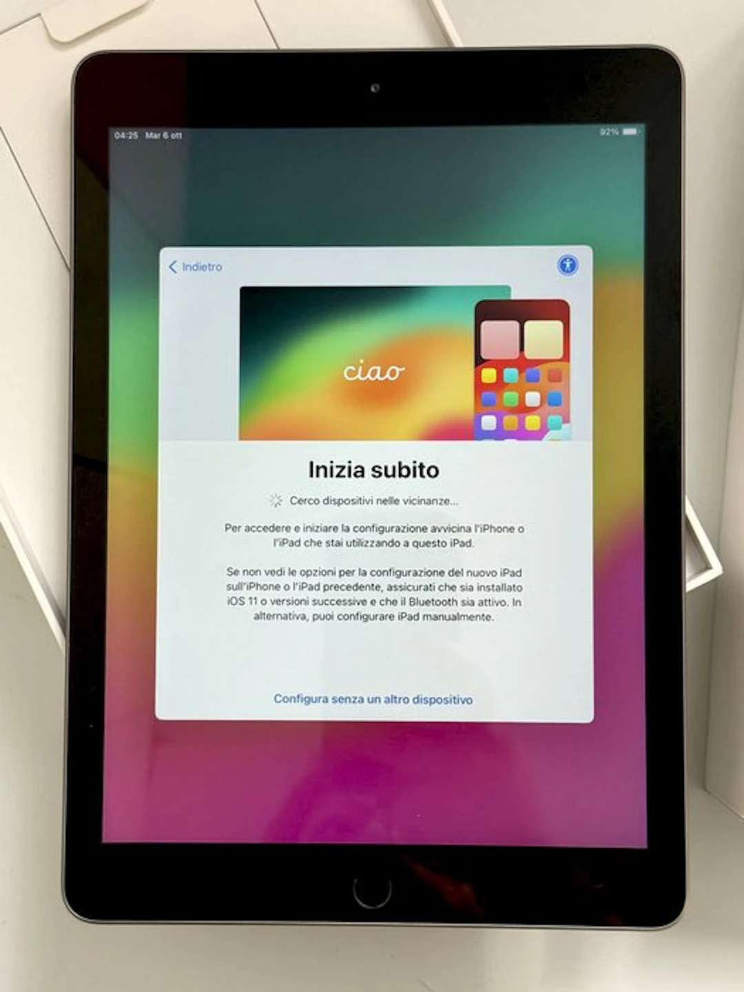 Apple Ipad 6th generation Batteria 84% 2018 Condizioni...