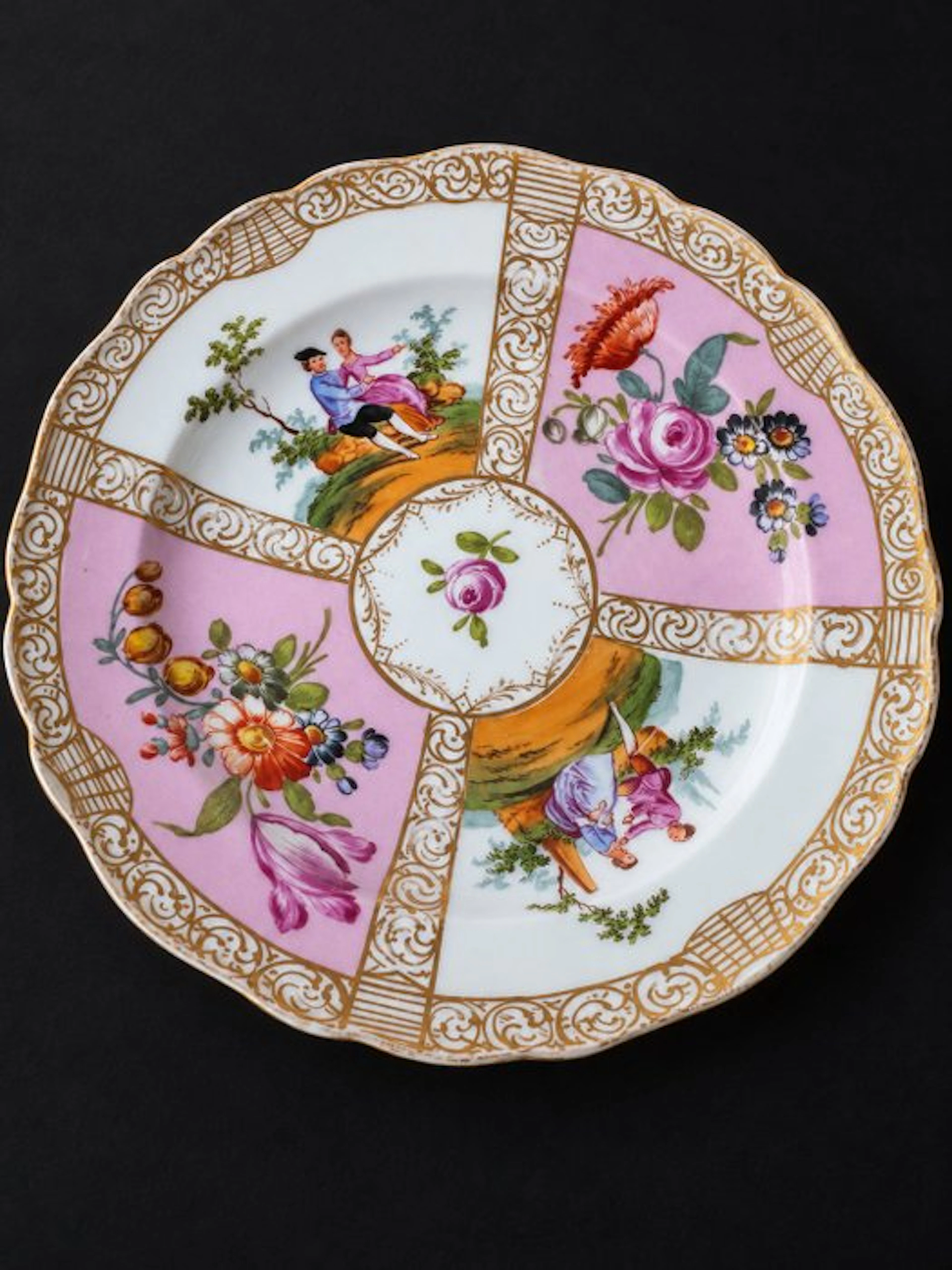 Meissen - Plate - Porcelain