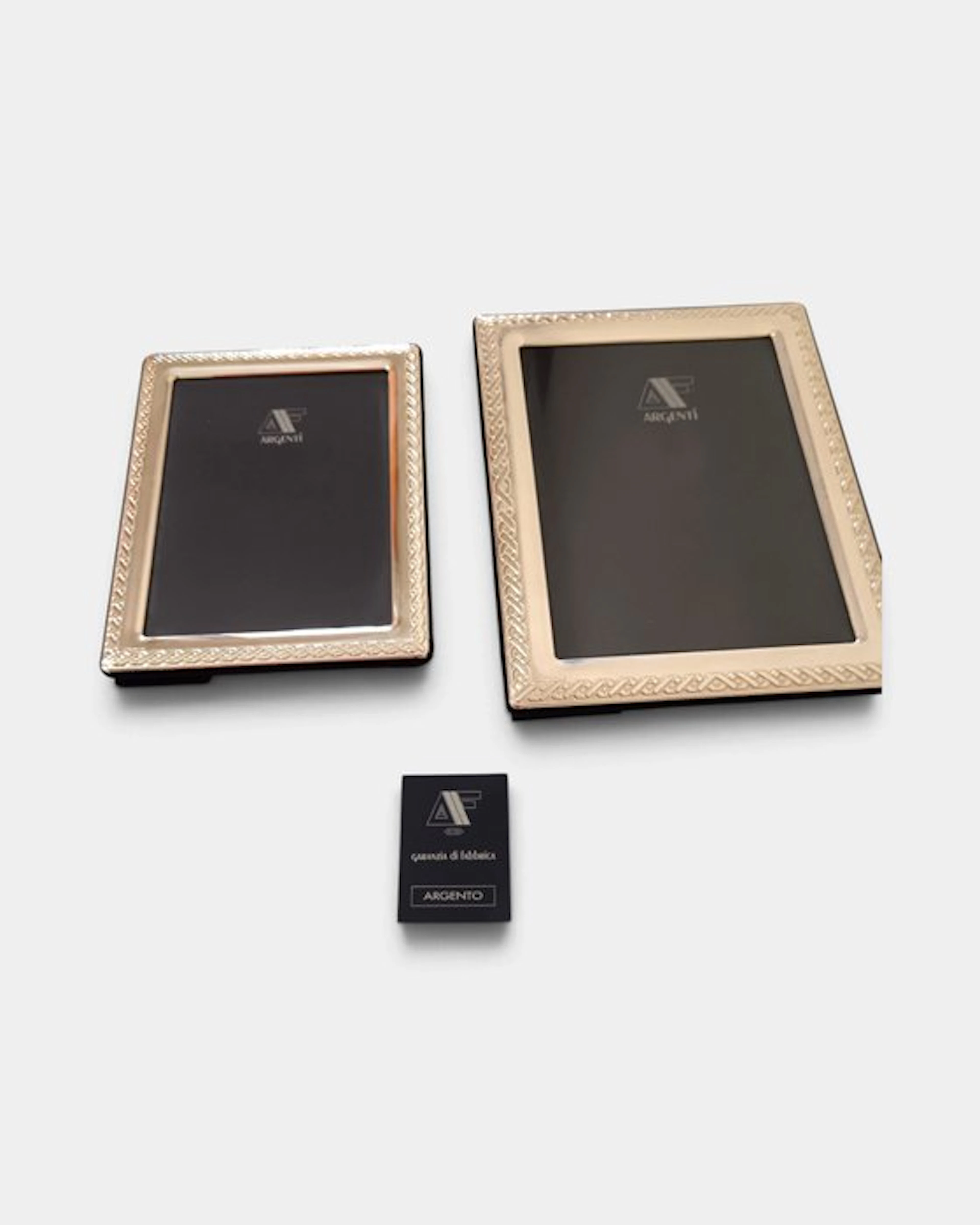 Argenti Firenze - Picture frame (2) - 925 sterling silver laminate