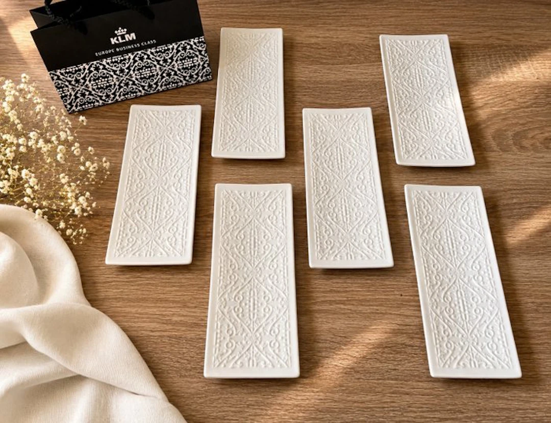 KLM - Marcel Wanders - Plate - Porcelain - Set of six dishes
