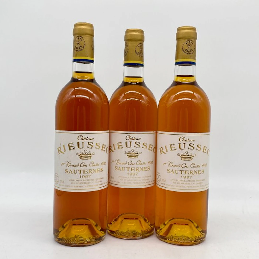 1997 Chateau Rieussec - Sauternes 1er Grand Cru Classé - 3 Bottles (0.75L)