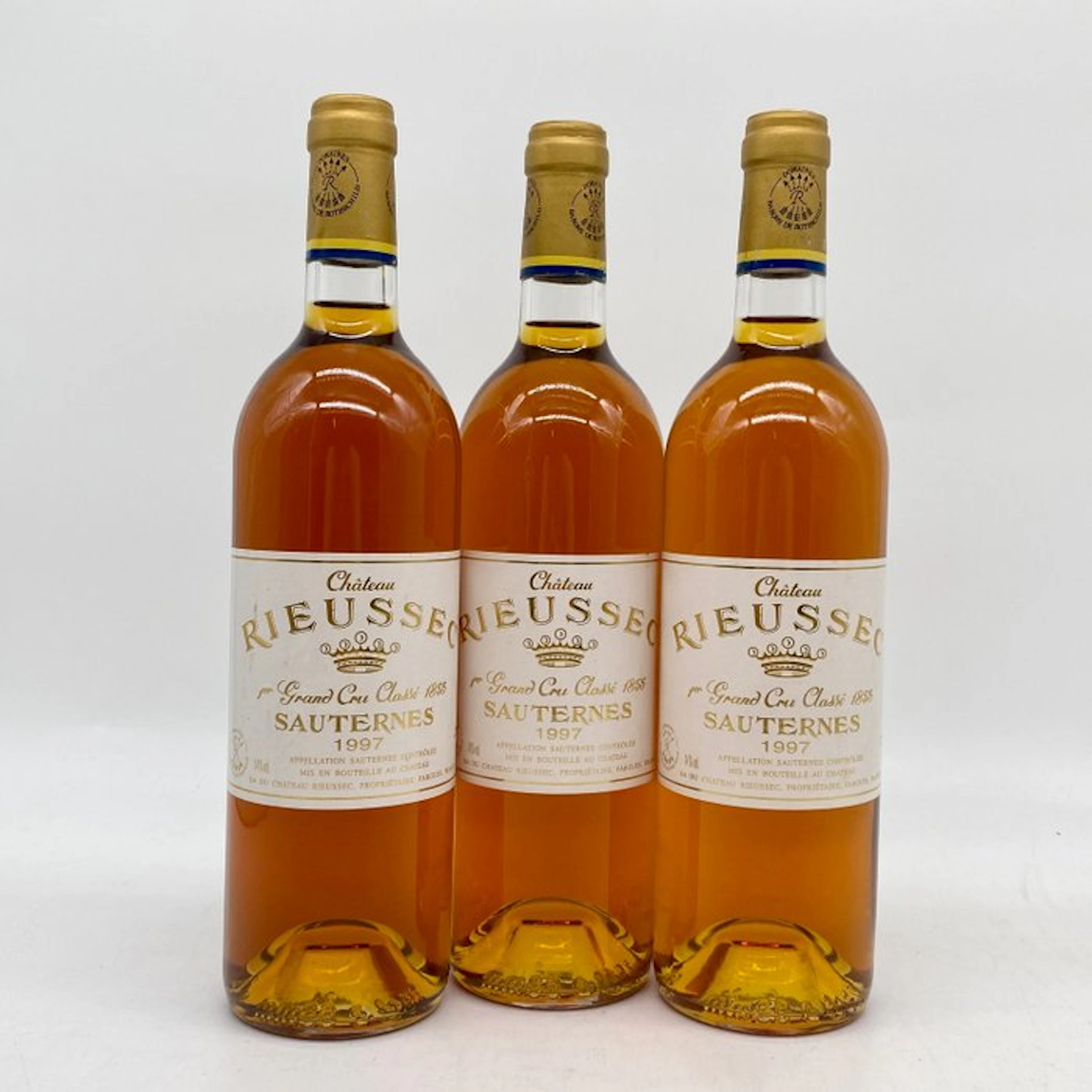 1997 Chateau Rieussec - Sauternes 1er Grand Cru Classé - 3 Bottles (0.75L)