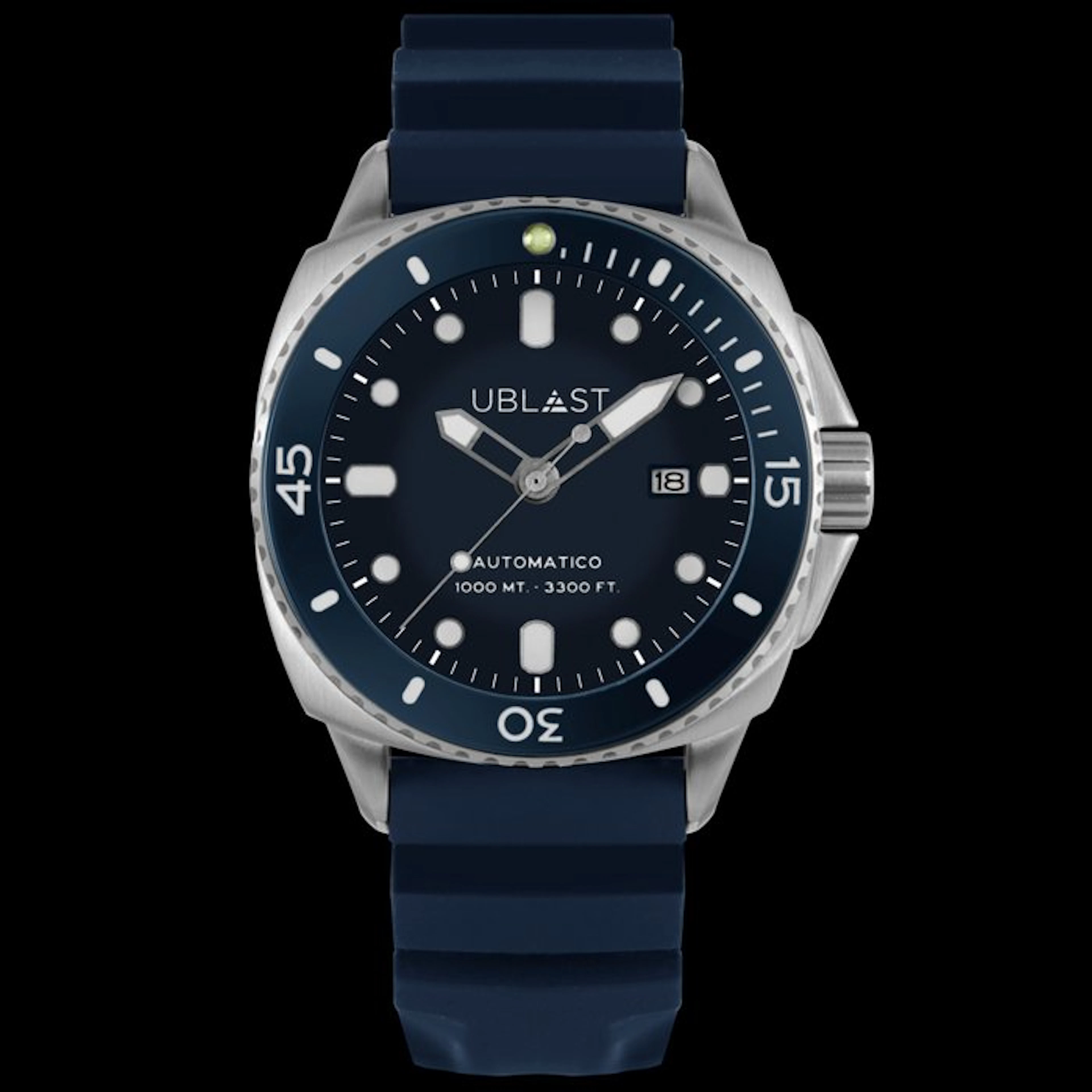 Ublast - SeaStrong - UBSS46CBU - Rubber Strap - Men - 2026