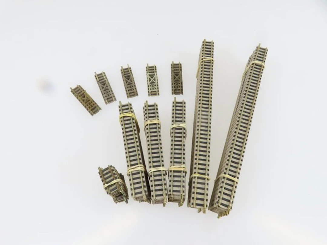 Fleischmann N - 9100/9101/9104/9116 - Model train tracks...