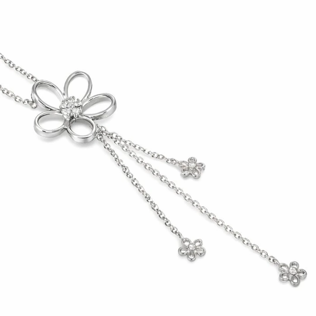 Necklace with pendant - 18 kt