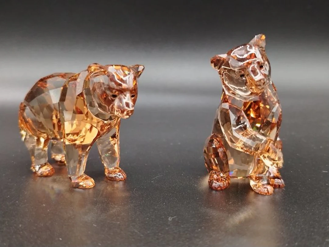 Swarovski - Figurine - Swarovski - Bear Cubs - SCS 2017 - 5236593 - Crystal