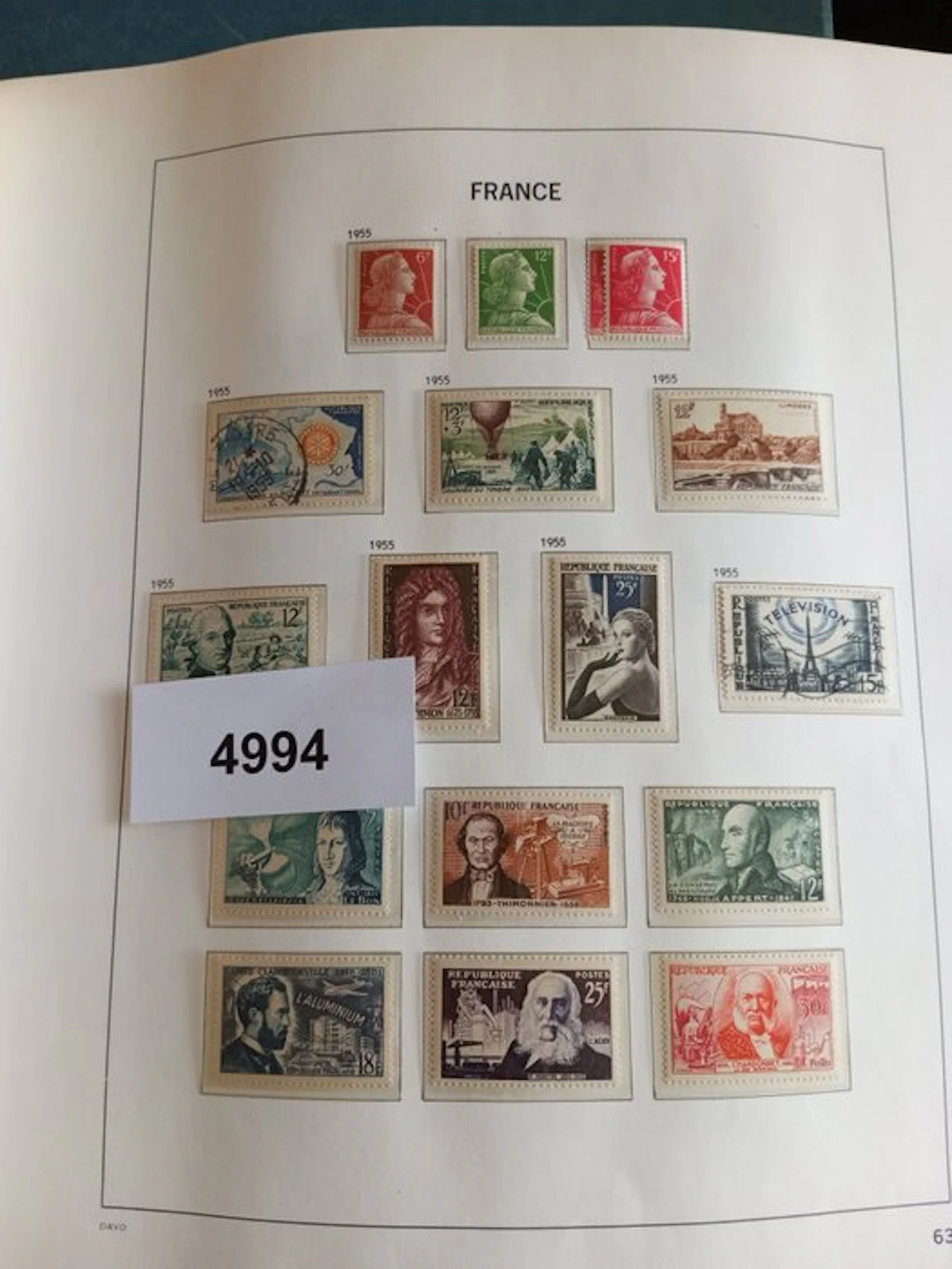 France 1950/1969 - Advanced collection in...