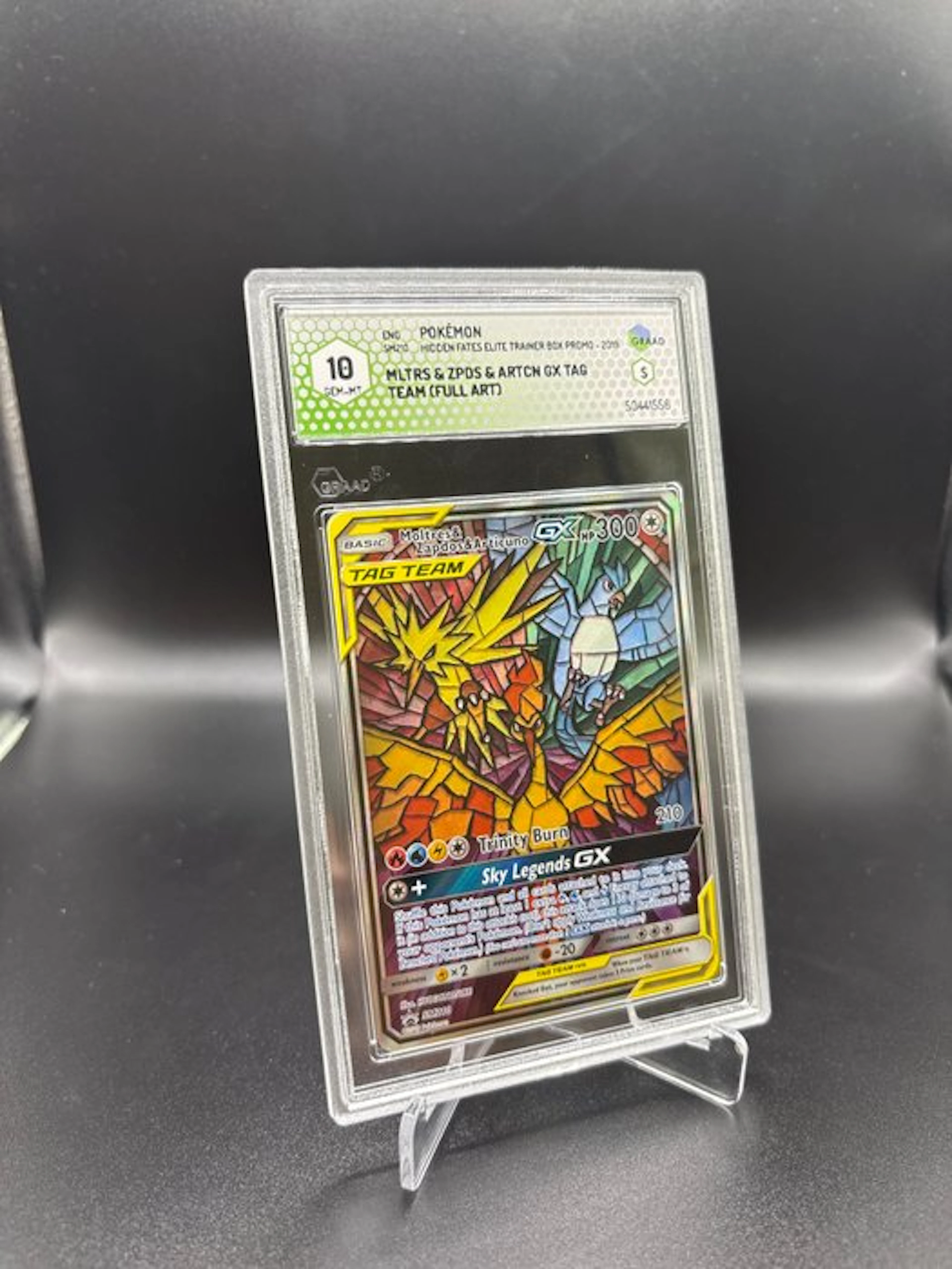 Pokémon - 1 Graded card - Moltres & Zapdos & Articuno...