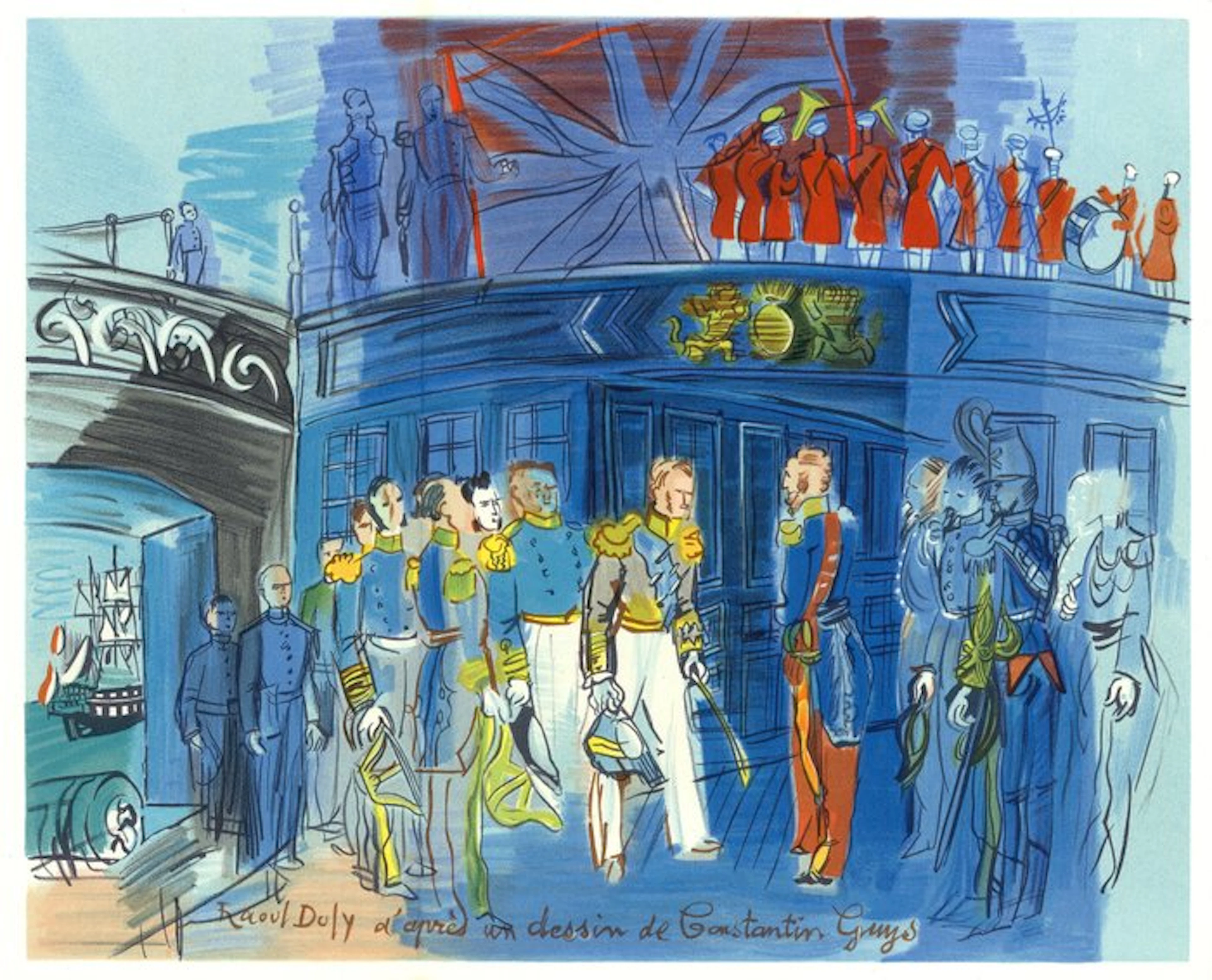 Raoul Dufy (1877-1953) - Raoul Dufy d'après Constantin Guys