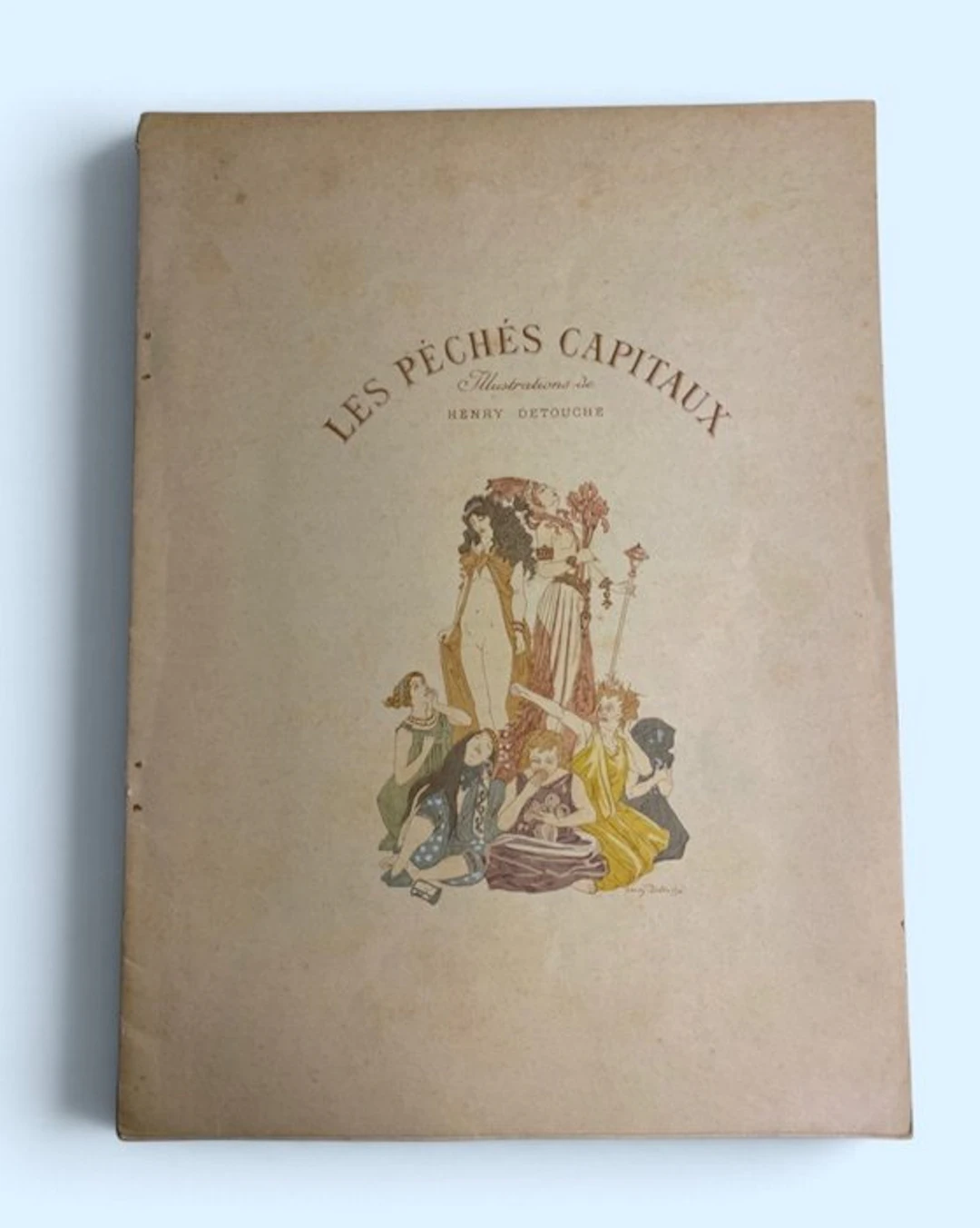 Henry Detouche - Les Péchés Capitaux - 1928