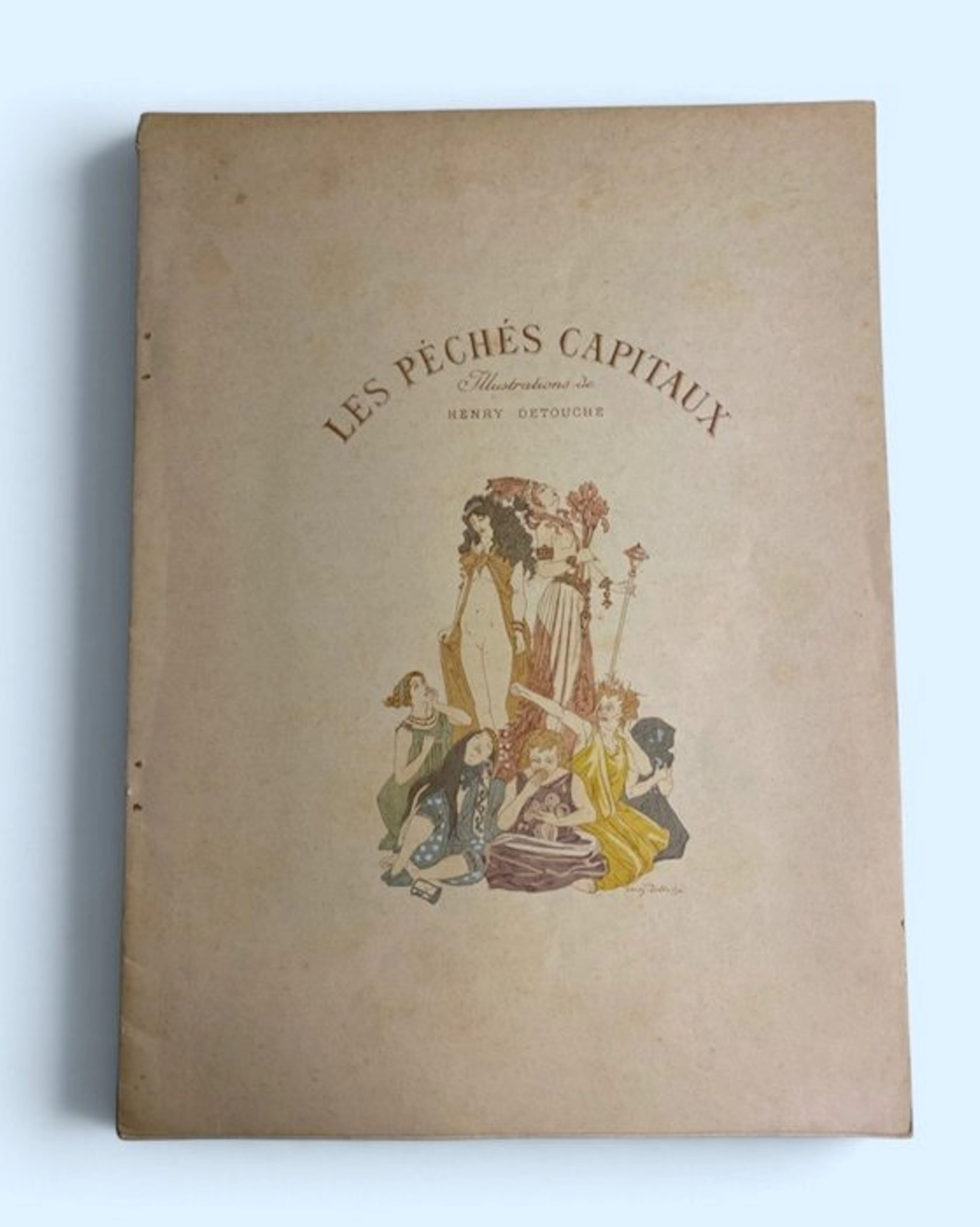 Henry Detouche - Les Péchés Capitaux - 1928