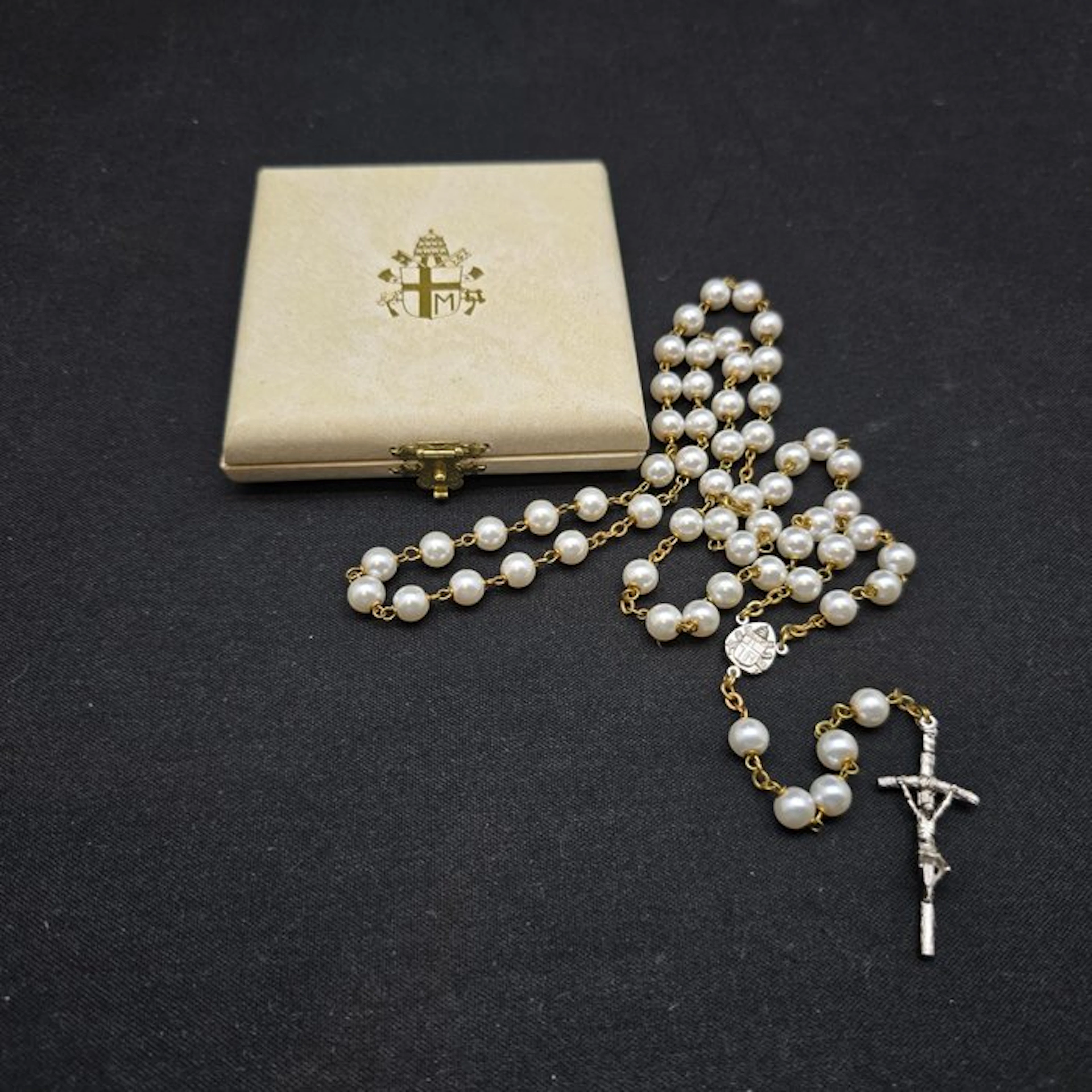 Rosary - Pope John Paul II Private Audience Gift - 1980-1990 - Pope