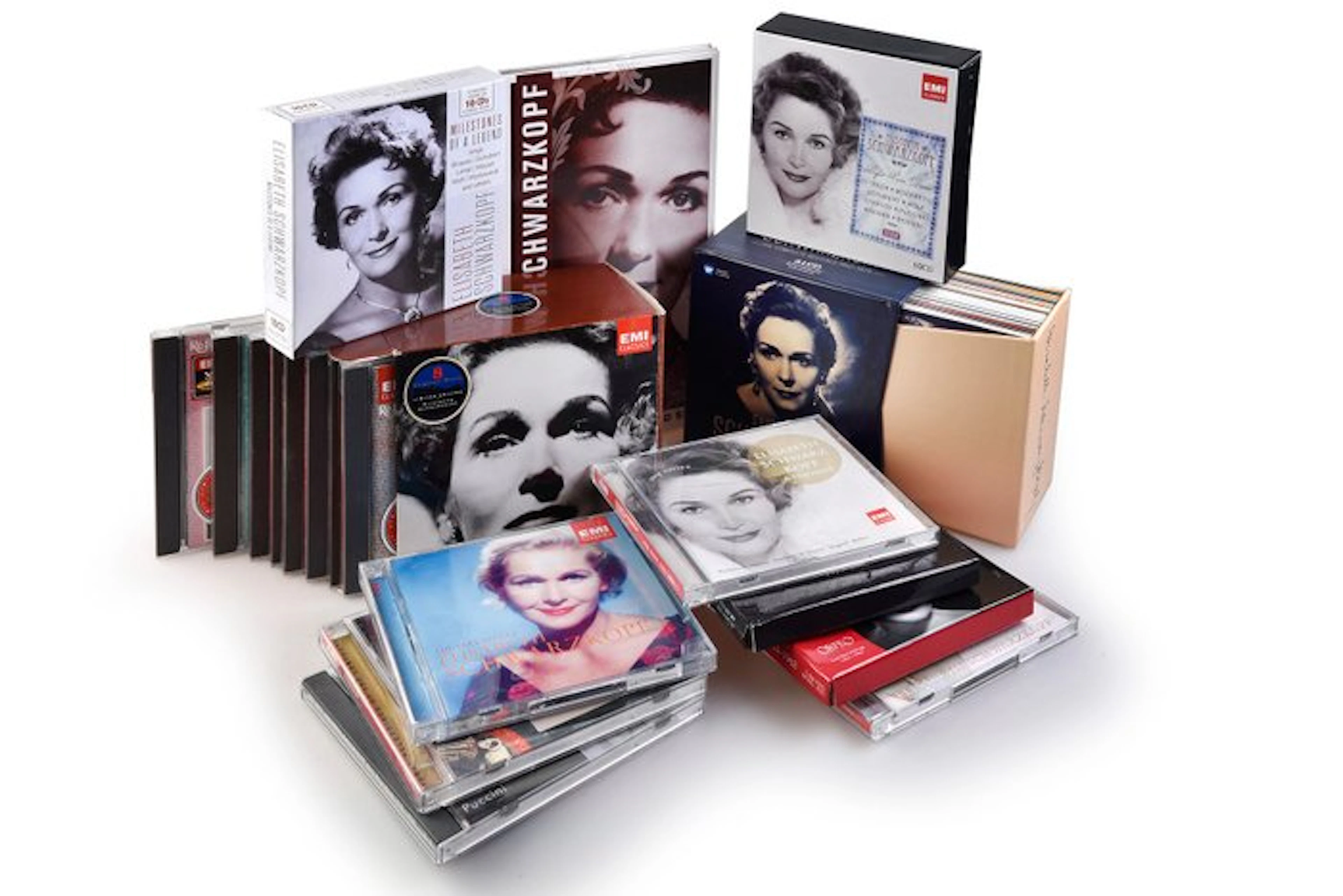 Elisabeth Schwarzkopf - Collection of 78 CD's - Multiple...