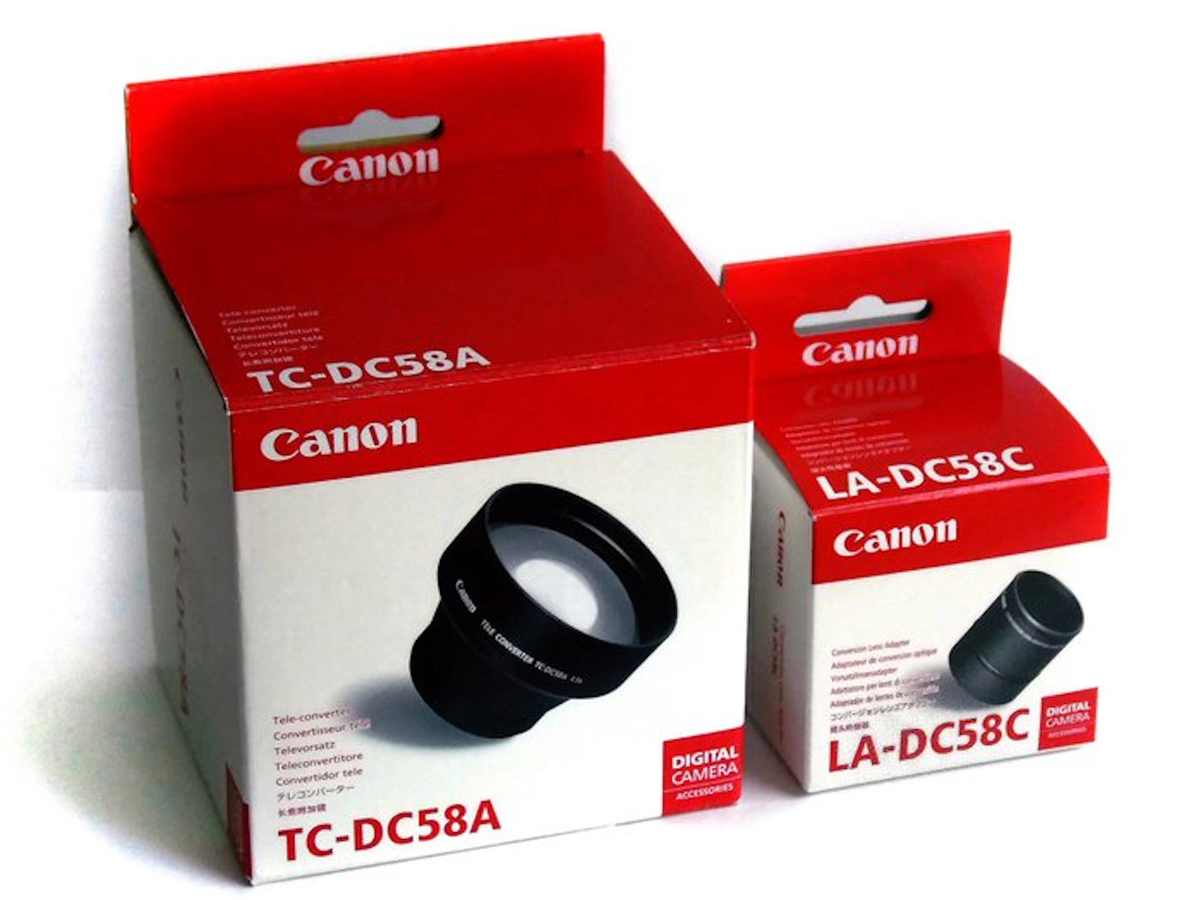 Canon TC-DC58A; LA-DC58C