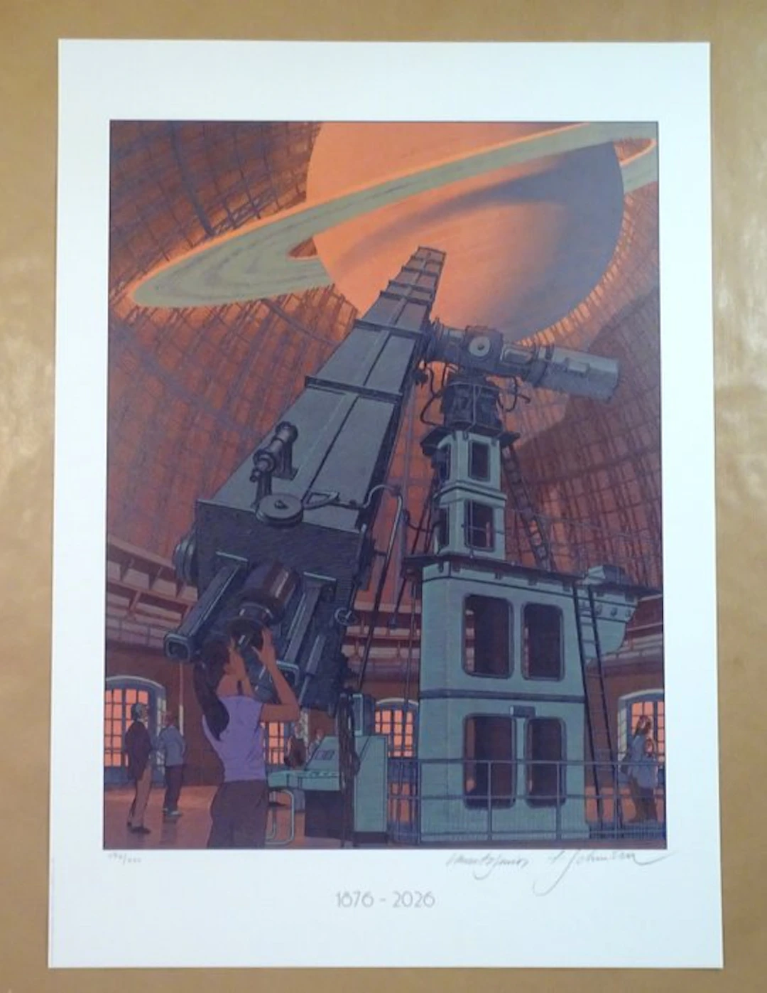 Schuiten, François et Durieux, Laurent - 1 Offset Print - L'Observatoire