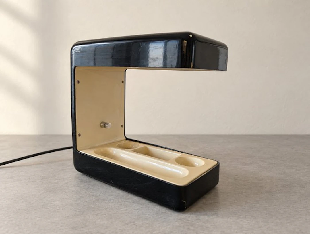 Tronconi - Giotto Stoppino - Table lamp - Isos - Steel...