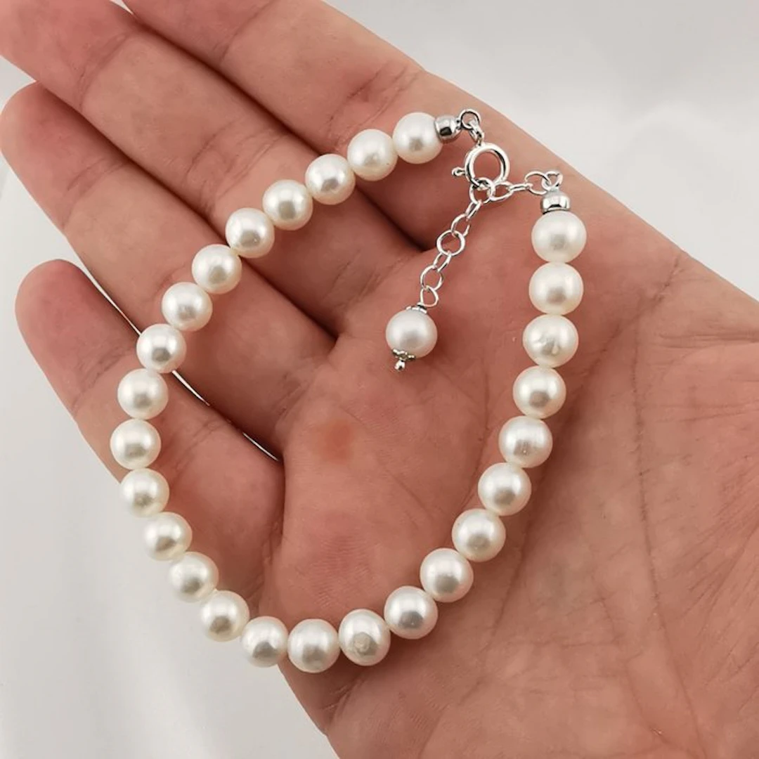 Pearl - Silver - Bracelet - Italian craftsmanship
