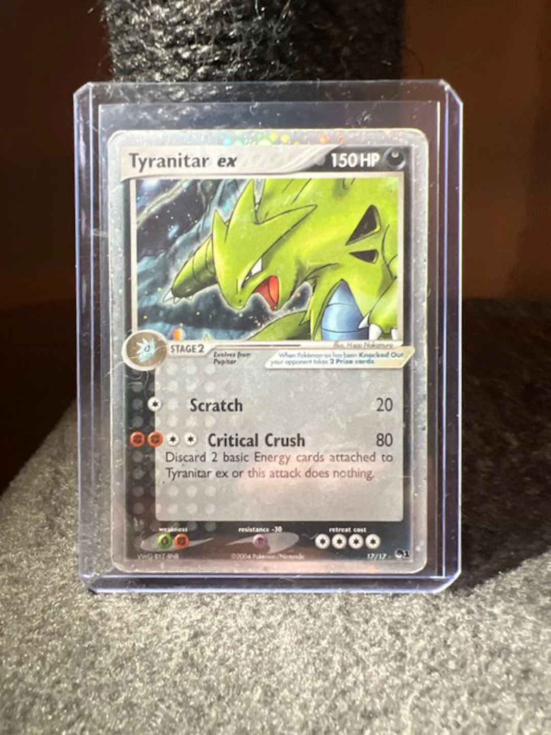Pokémon - 1 Card - Tyranitar 17/17 Foil
