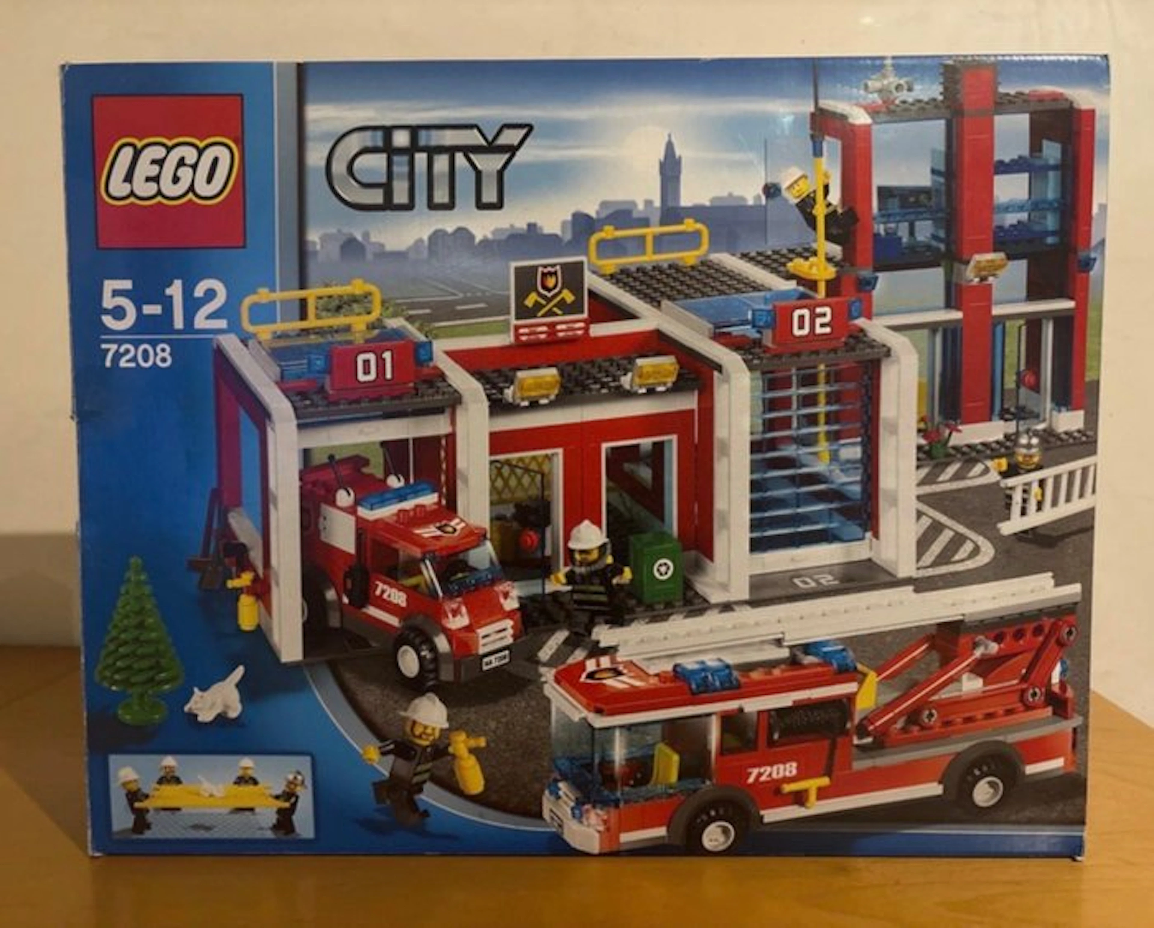 LEGO Set - 7208 - City - Stazione dei pompieri