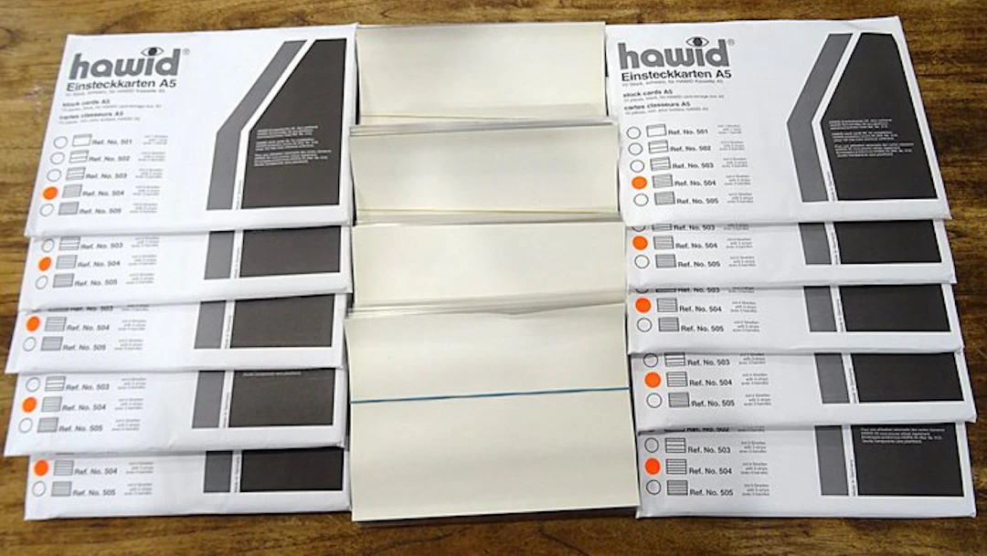 Accessories 2005 - Original Hawid cards (504) - old...