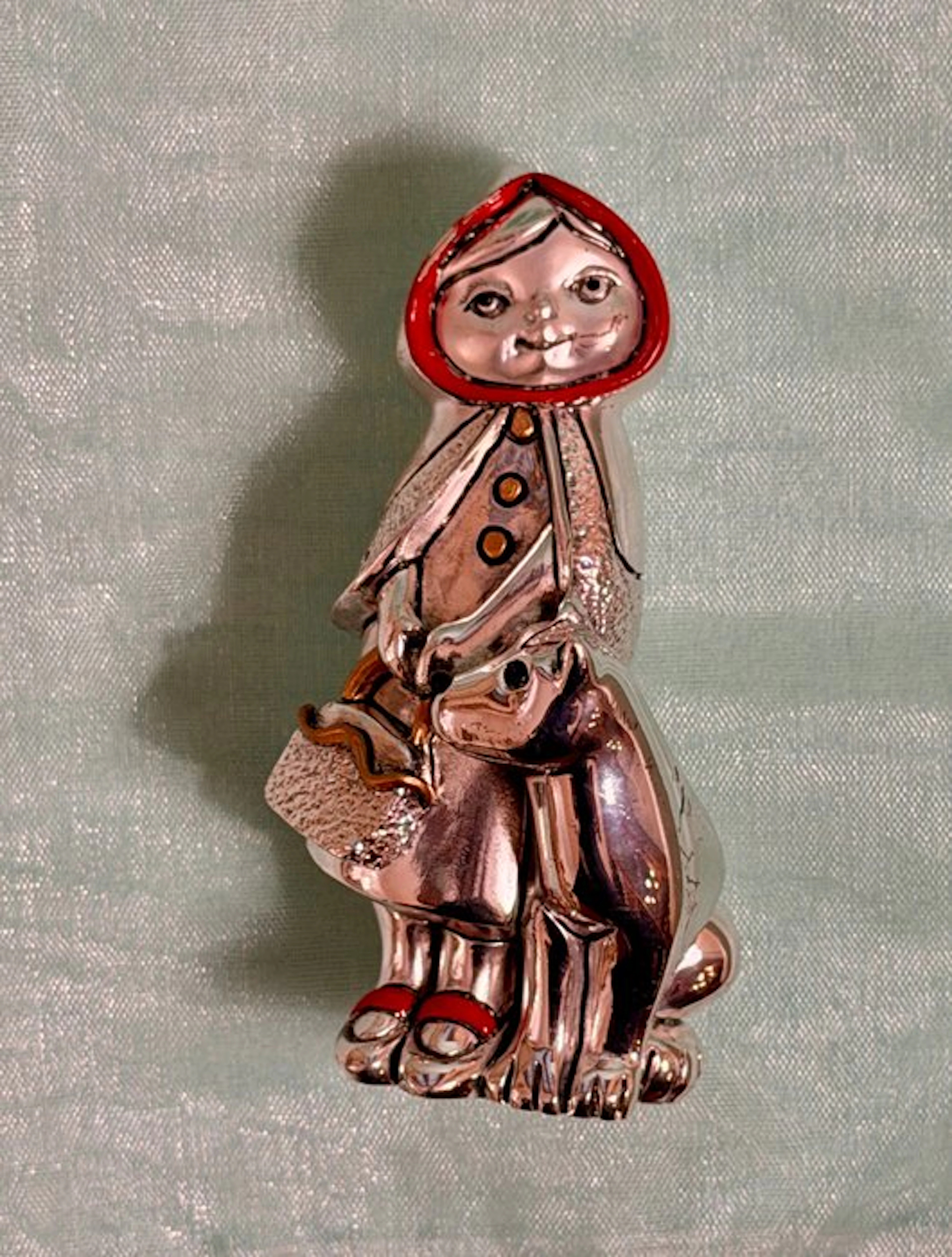 Fantin Argenti - Figurine - Elegance “Red Riding...