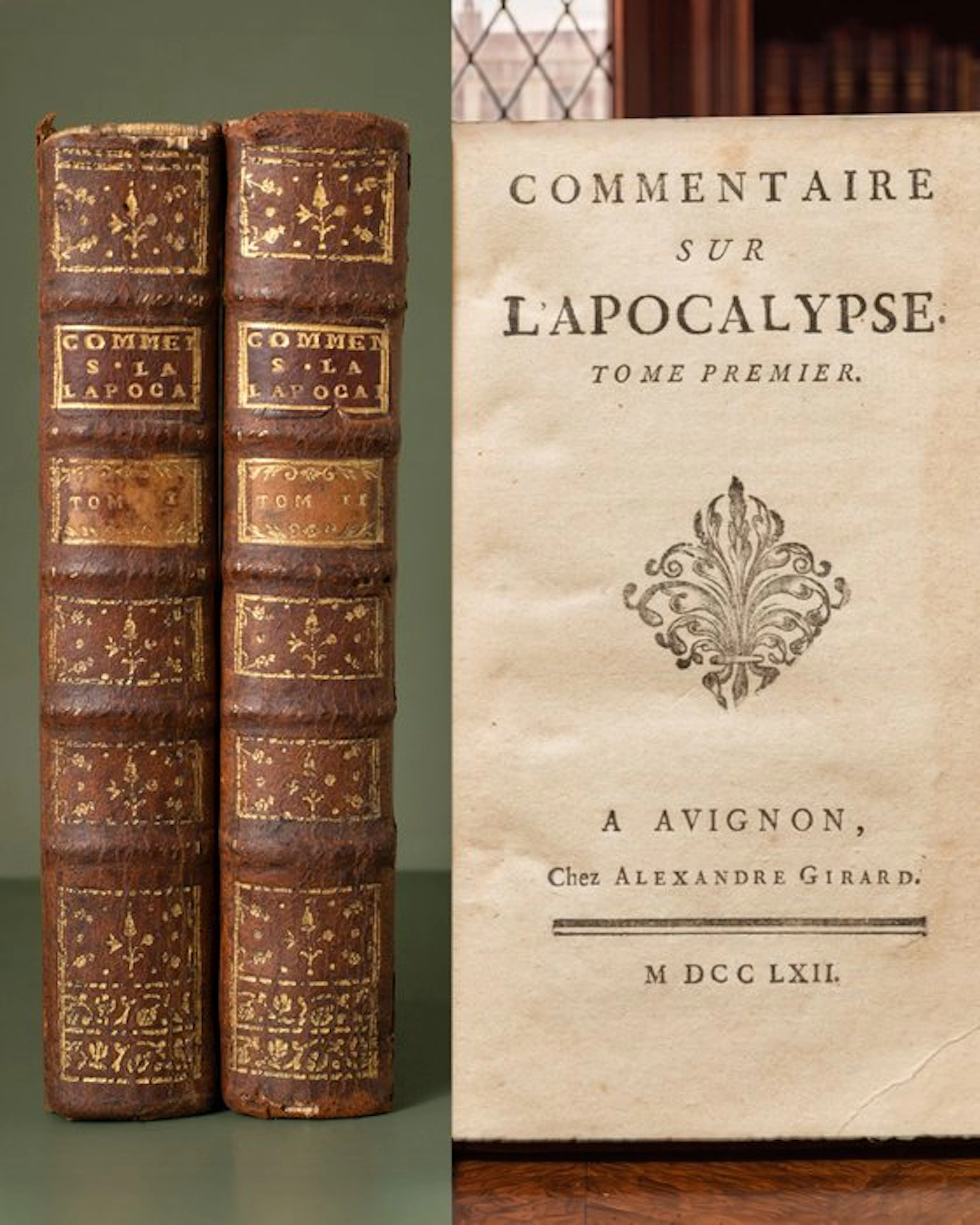 F. Joubert - Commentaire sur l’Apocalypse (First Edition) - 1762