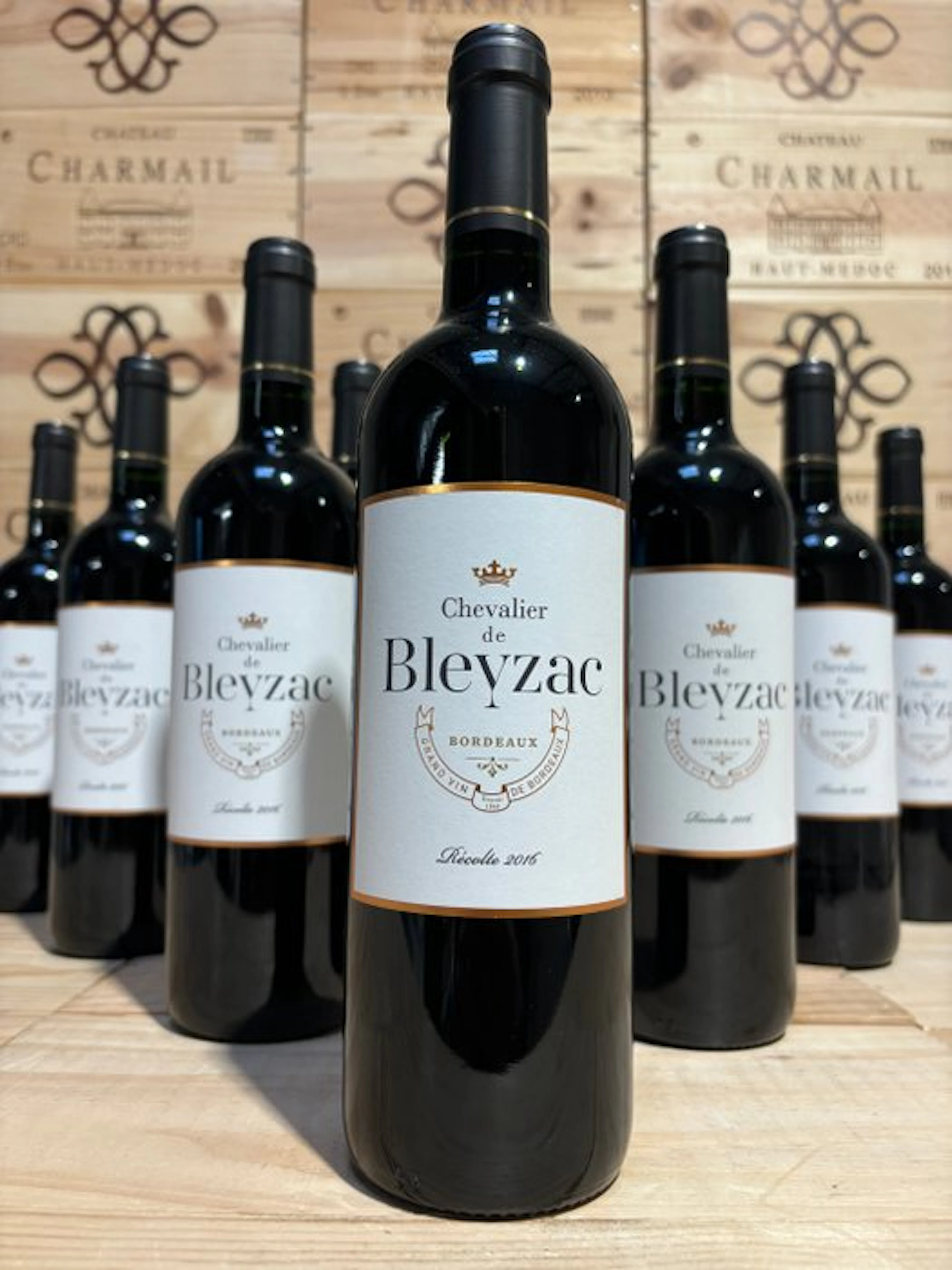 2016 Chateau Chevalier de Bleyzac - Bordeaux - 12 Bottles (0.75L)