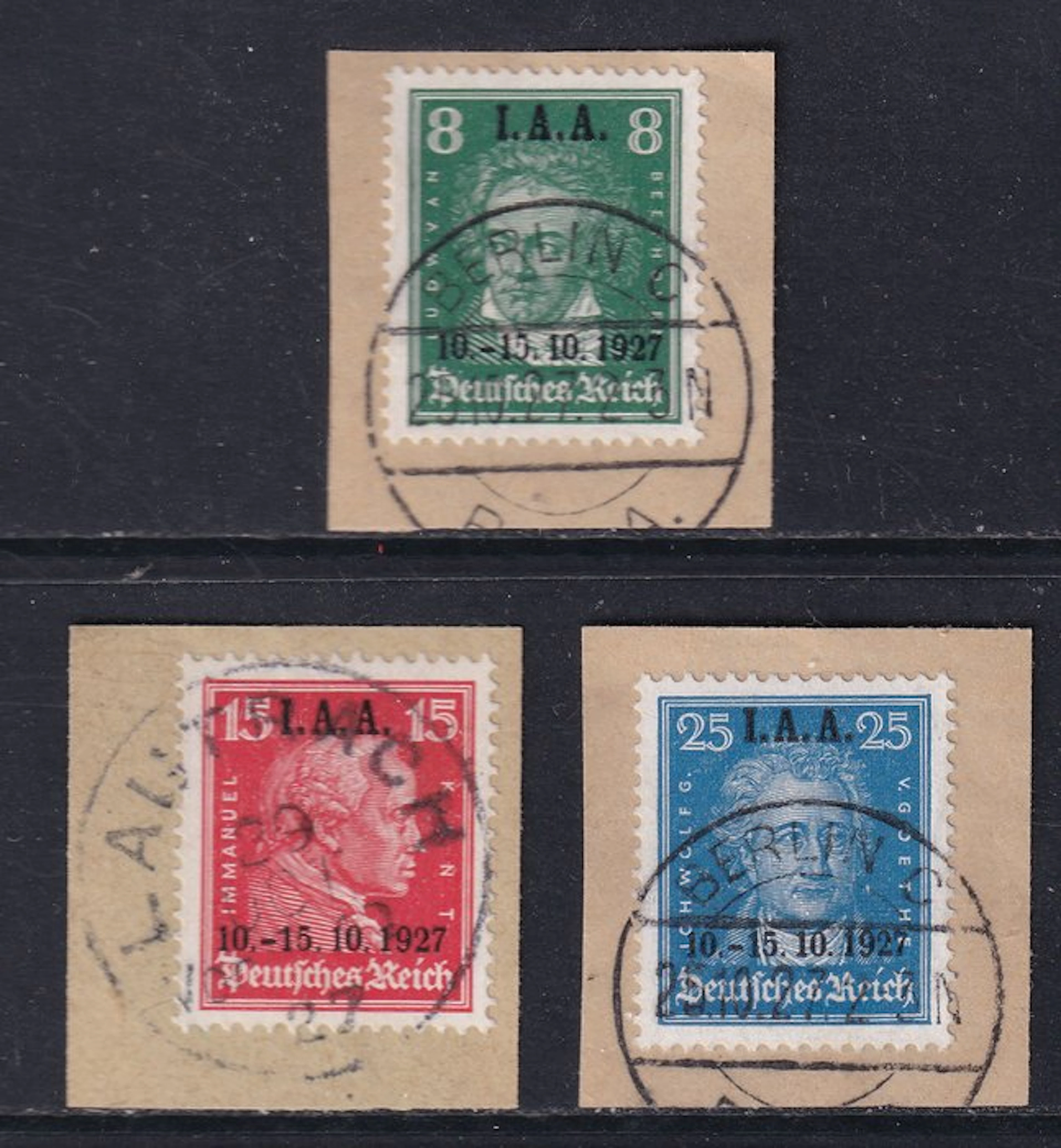 German Empire 1927 - Conference of the International...