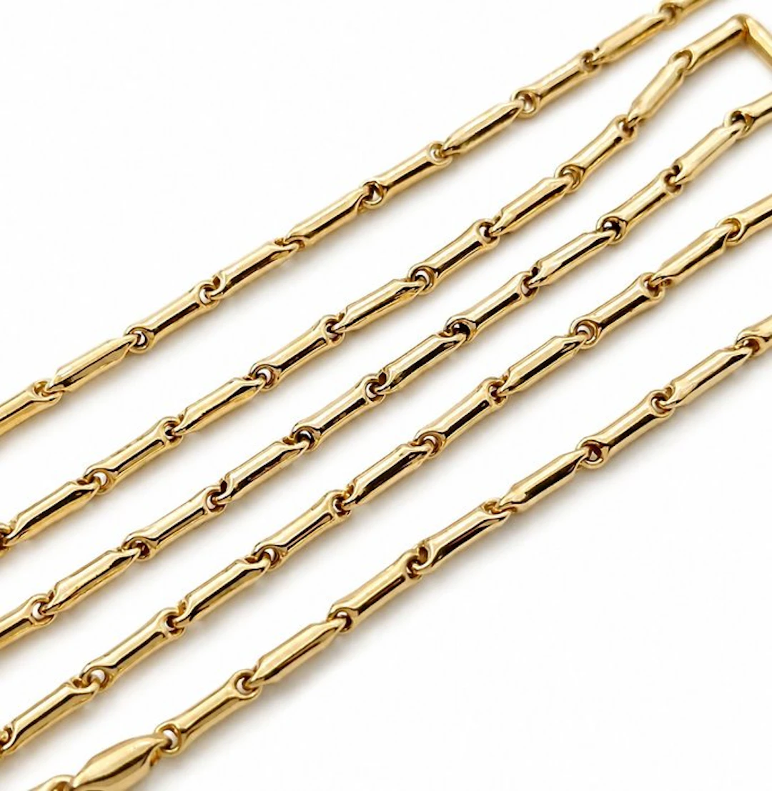 Chimento - Necklace - 18 kt. Yellow gold - Made in Italy - Handmade