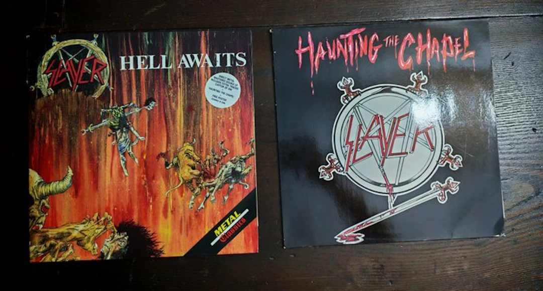 Slayer - Haunting the Chapel (12" EP) / Hell Awaits...
