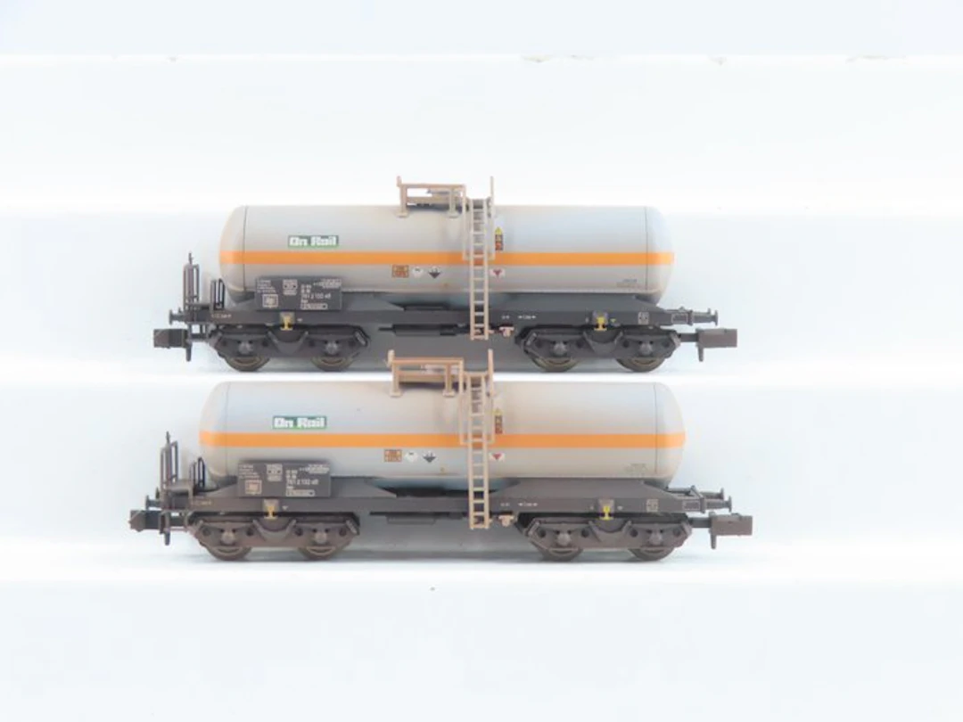 Minitrix N - 15581 - Model train freight carriage (2)...