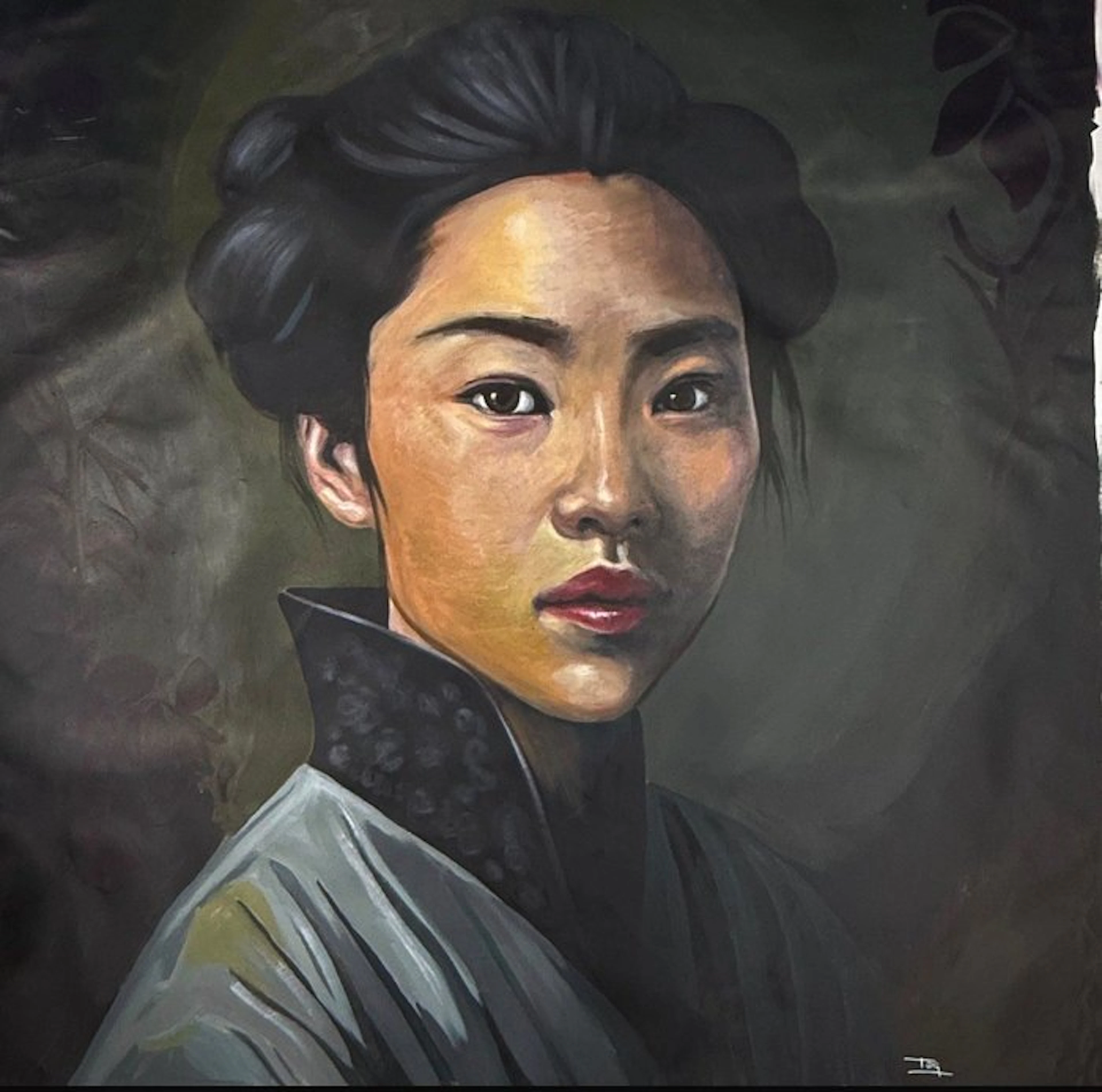 TA Duy Tung - Sérénité Nocturne ↑120 →120 cm