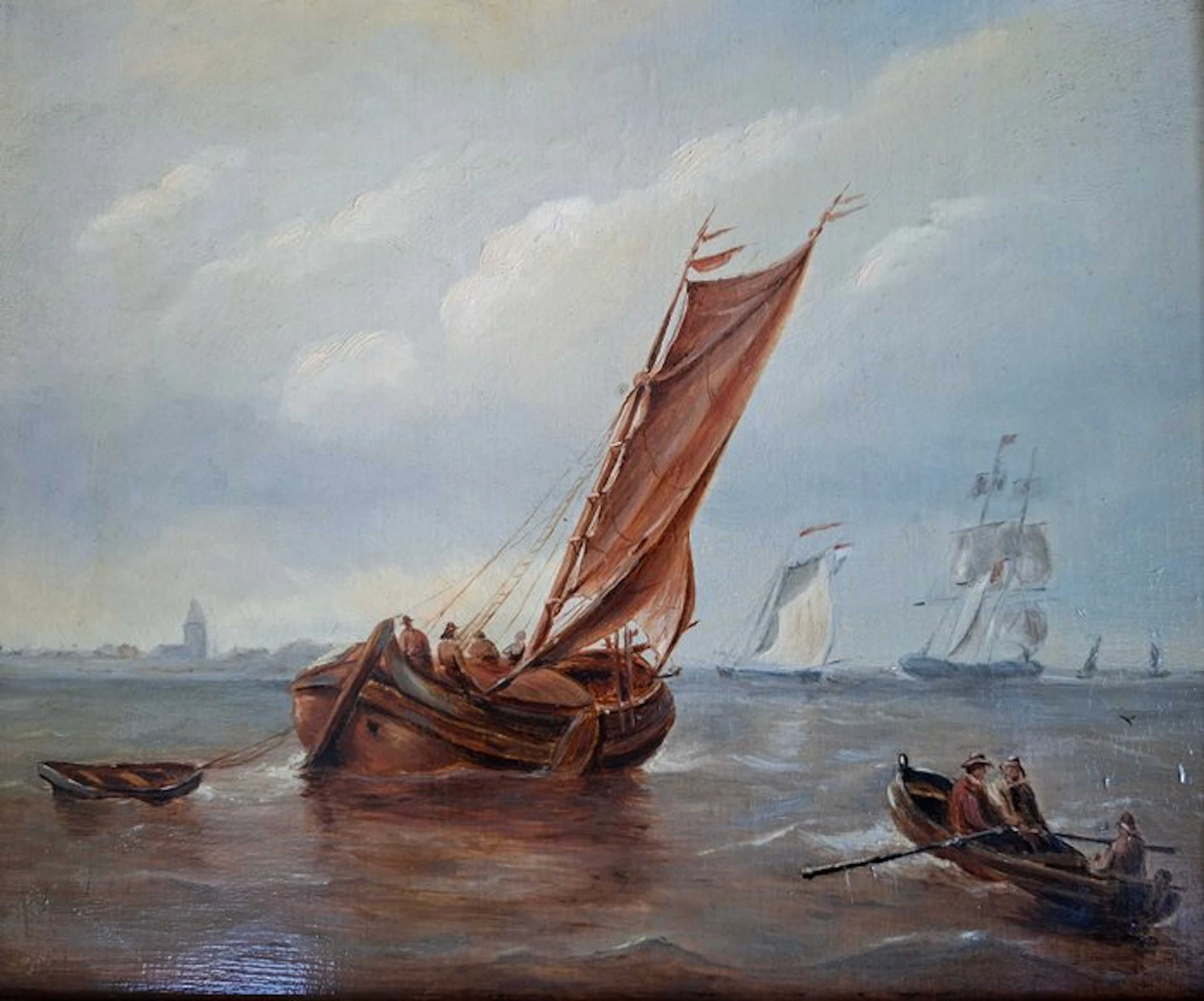 Dutch school (XIX) - Marine