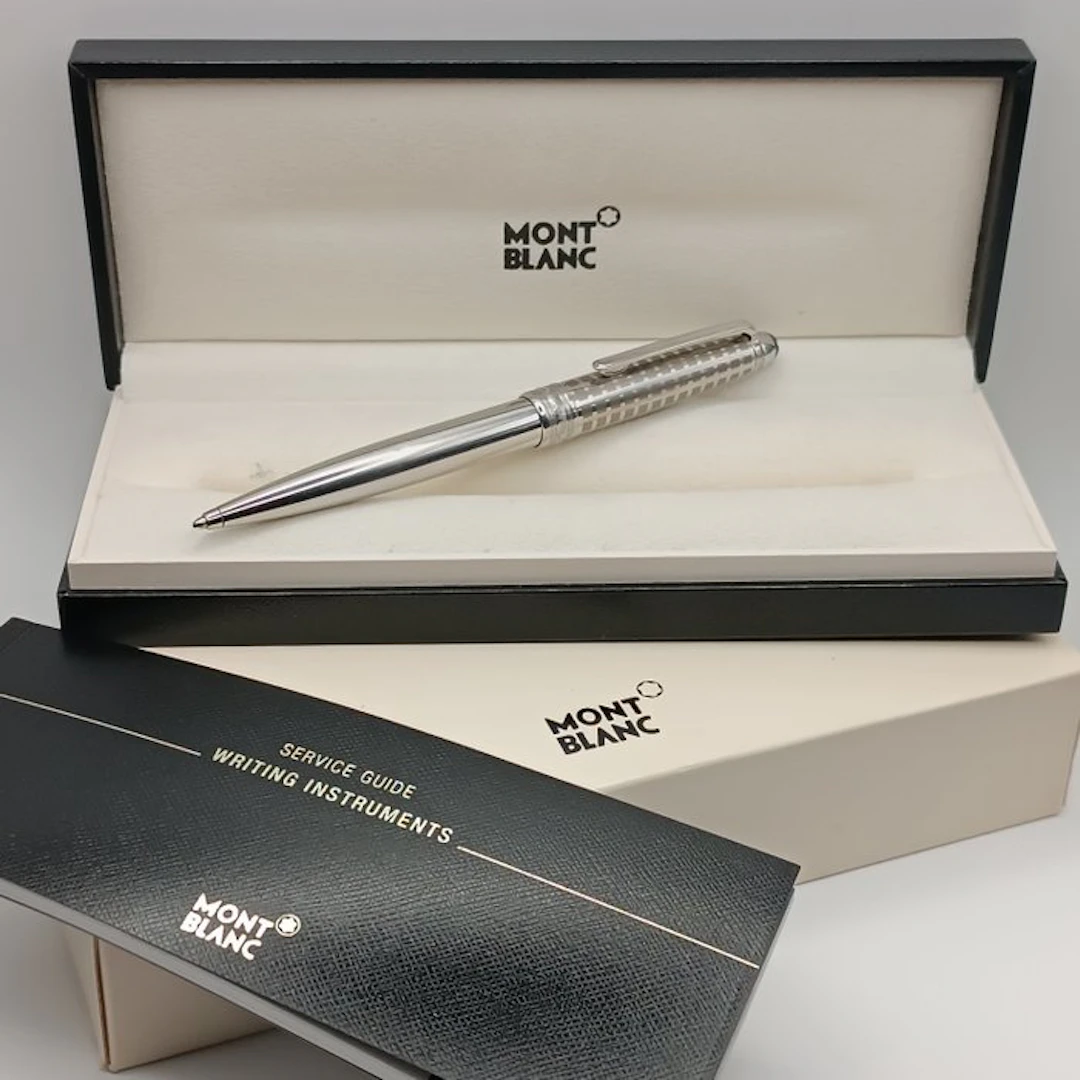Meisterstück Solitaire Stainless Steel II - FULL SET - Pen
