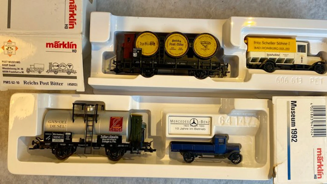 Märklin H0 - Marklin Museum 1992 en Post Museum 45013...