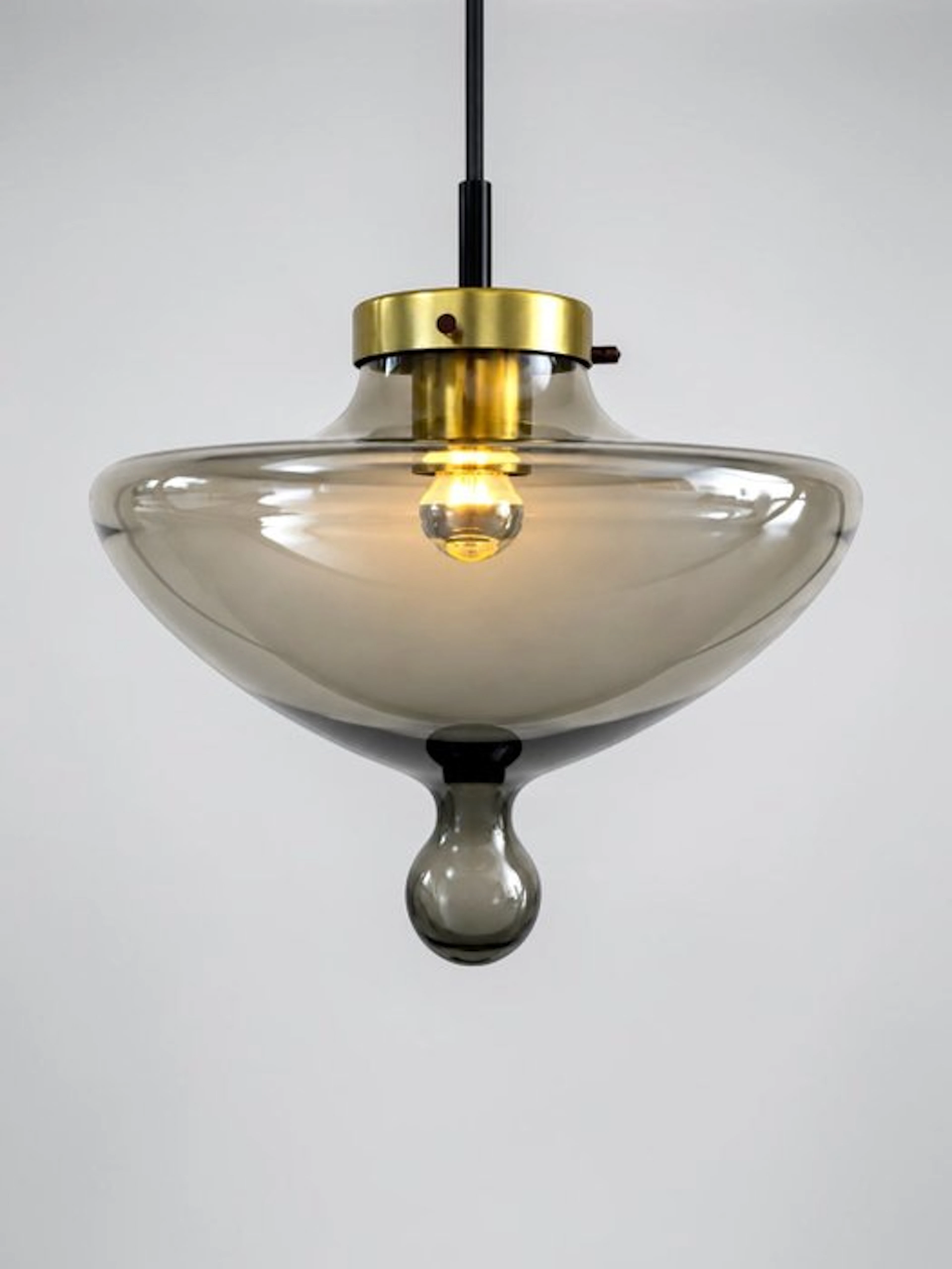 Raak Amsterdam - Hanging lamp - Mid-Century Hand-Blown - Glass - 1960s