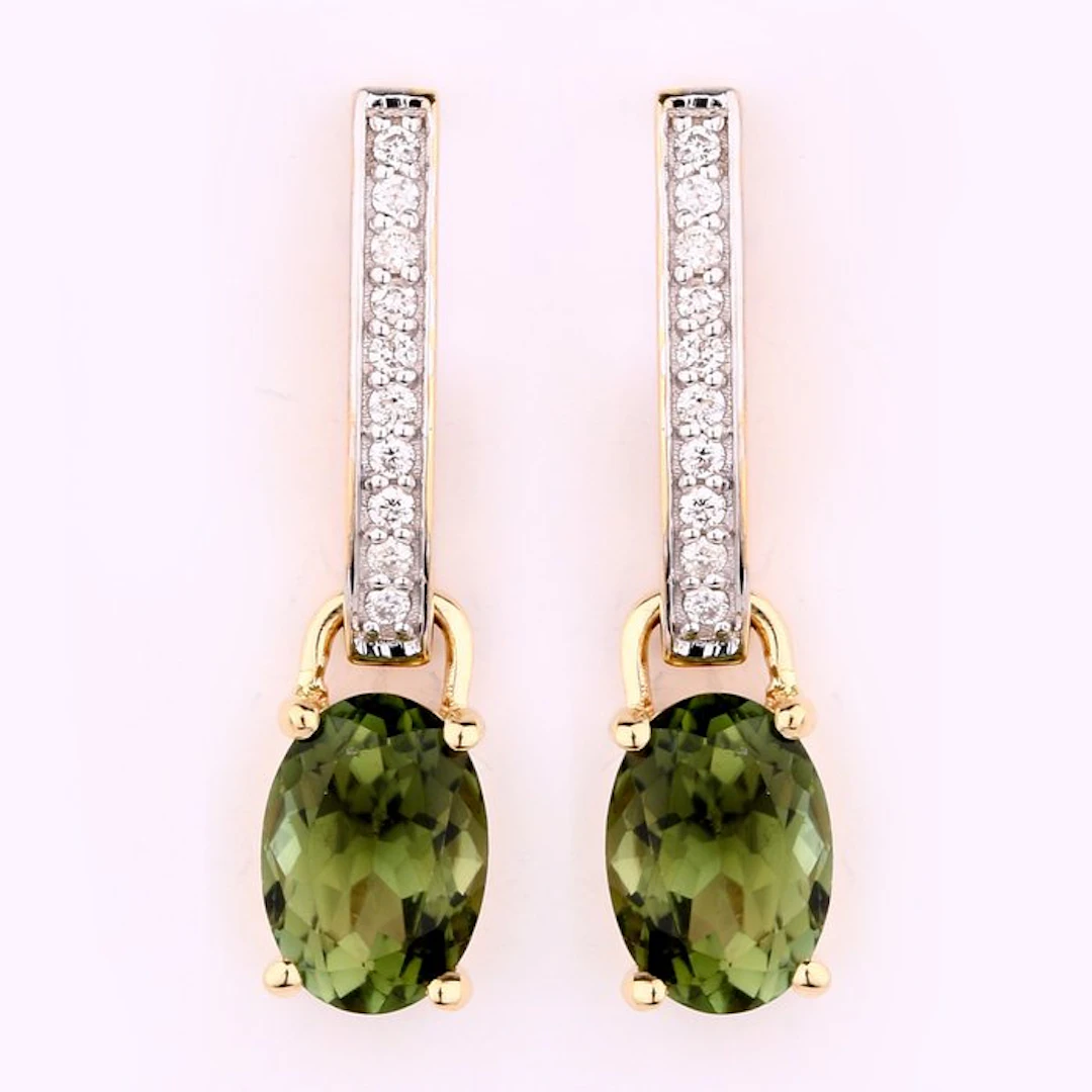 No reserve price - Earrings - 14 kt