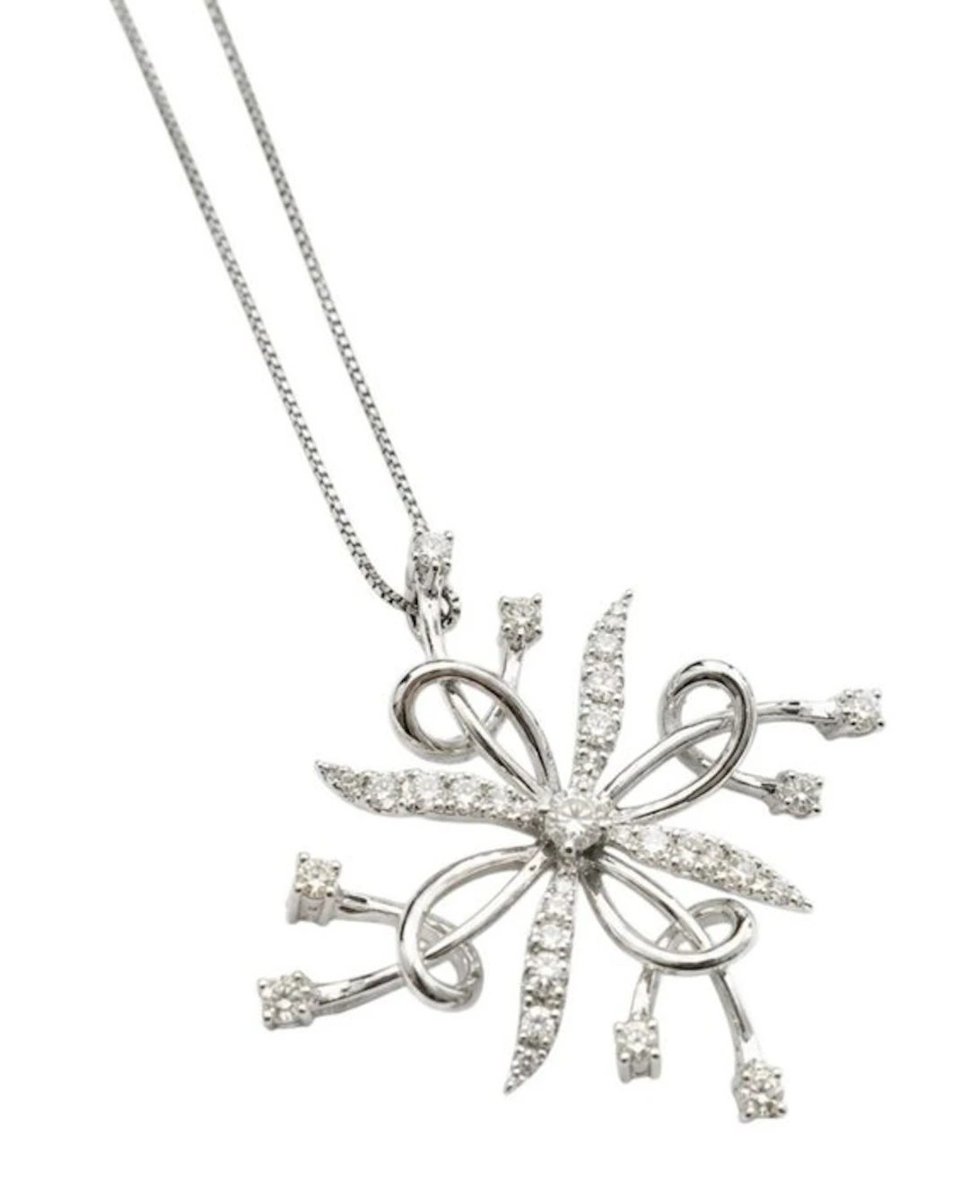 Necklace with pendant - 18 kt